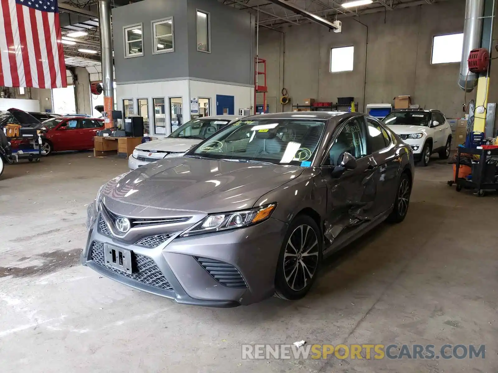 2 Photograph of a damaged car 4T1G11BK9LU015847 TOYOTA CAMRY 2020