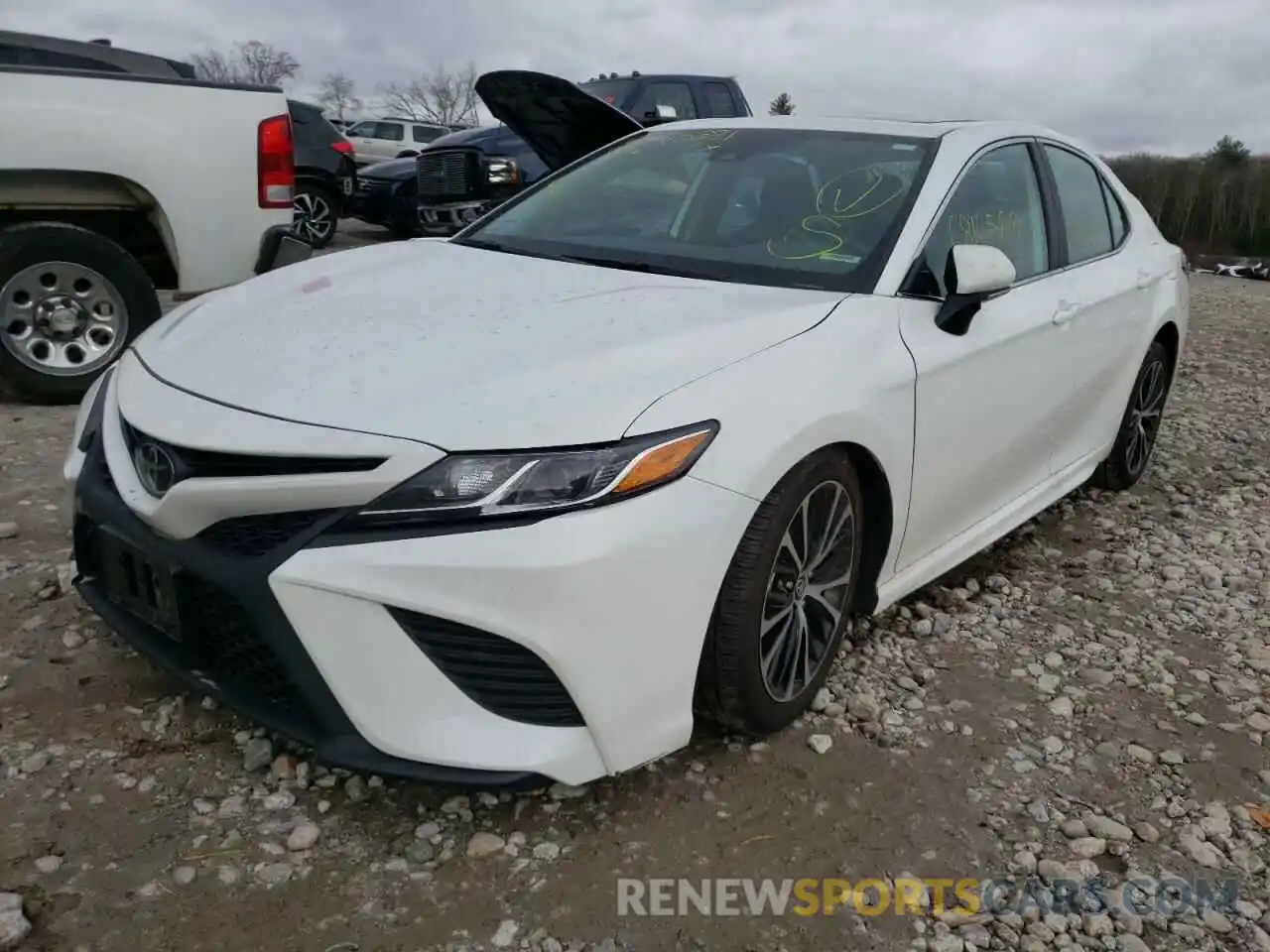 2 Photograph of a damaged car 4T1G11BK9LU015931 TOYOTA CAMRY 2020