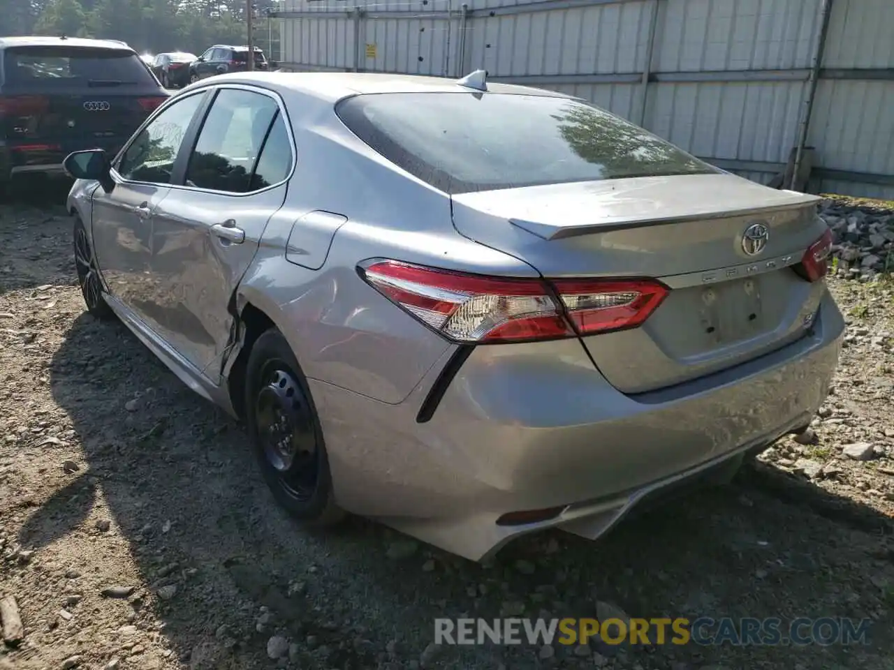 3 Photograph of a damaged car 4T1G11BK9LU019042 TOYOTA CAMRY 2020