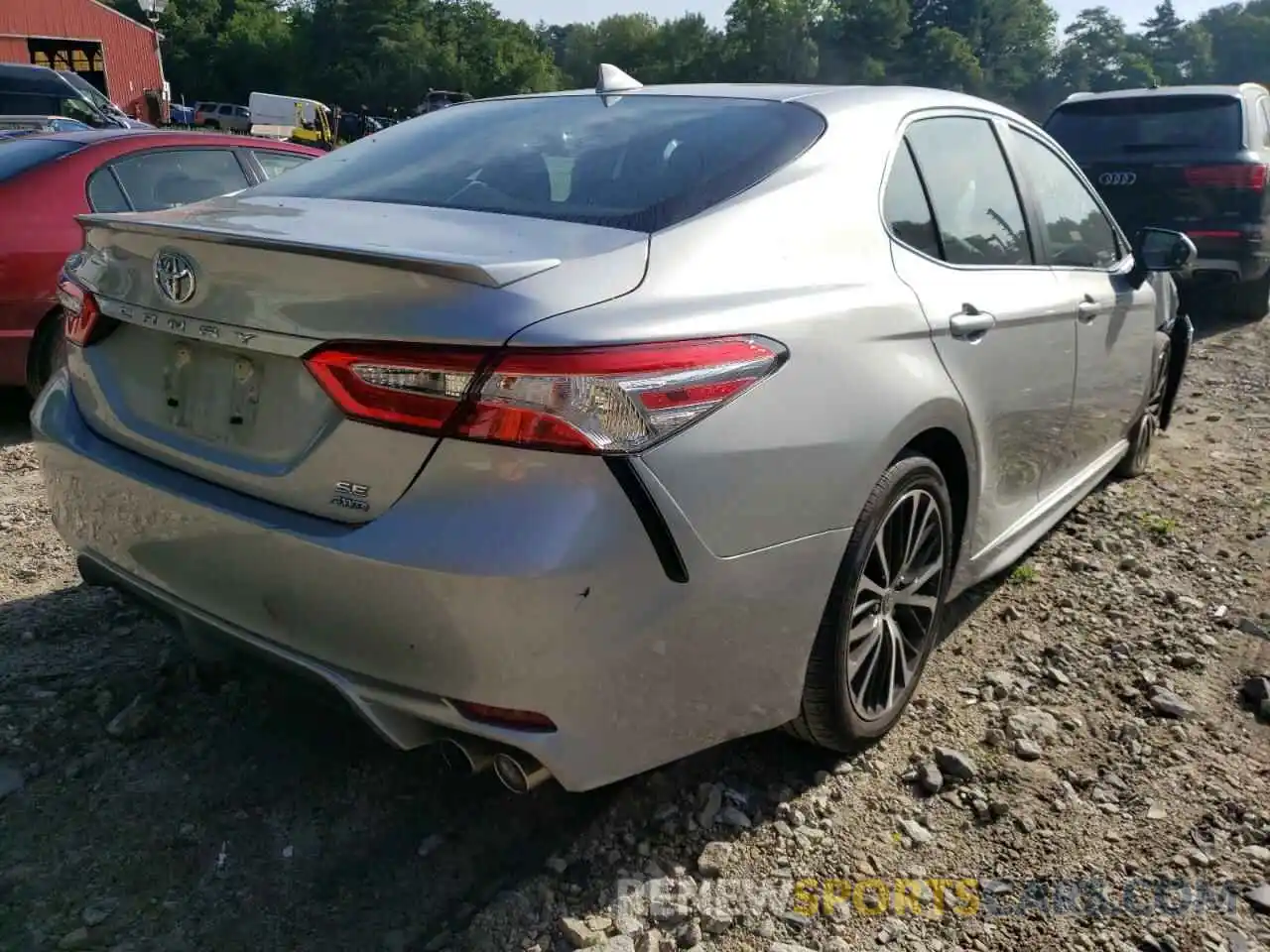 4 Photograph of a damaged car 4T1G11BK9LU019042 TOYOTA CAMRY 2020