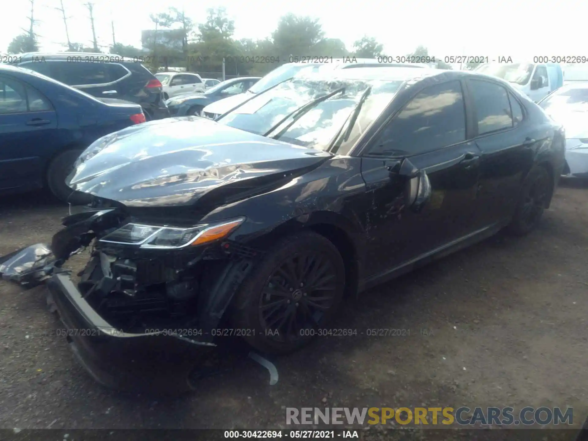 2 Photograph of a damaged car 4T1G11BKXLU001181 TOYOTA CAMRY 2020