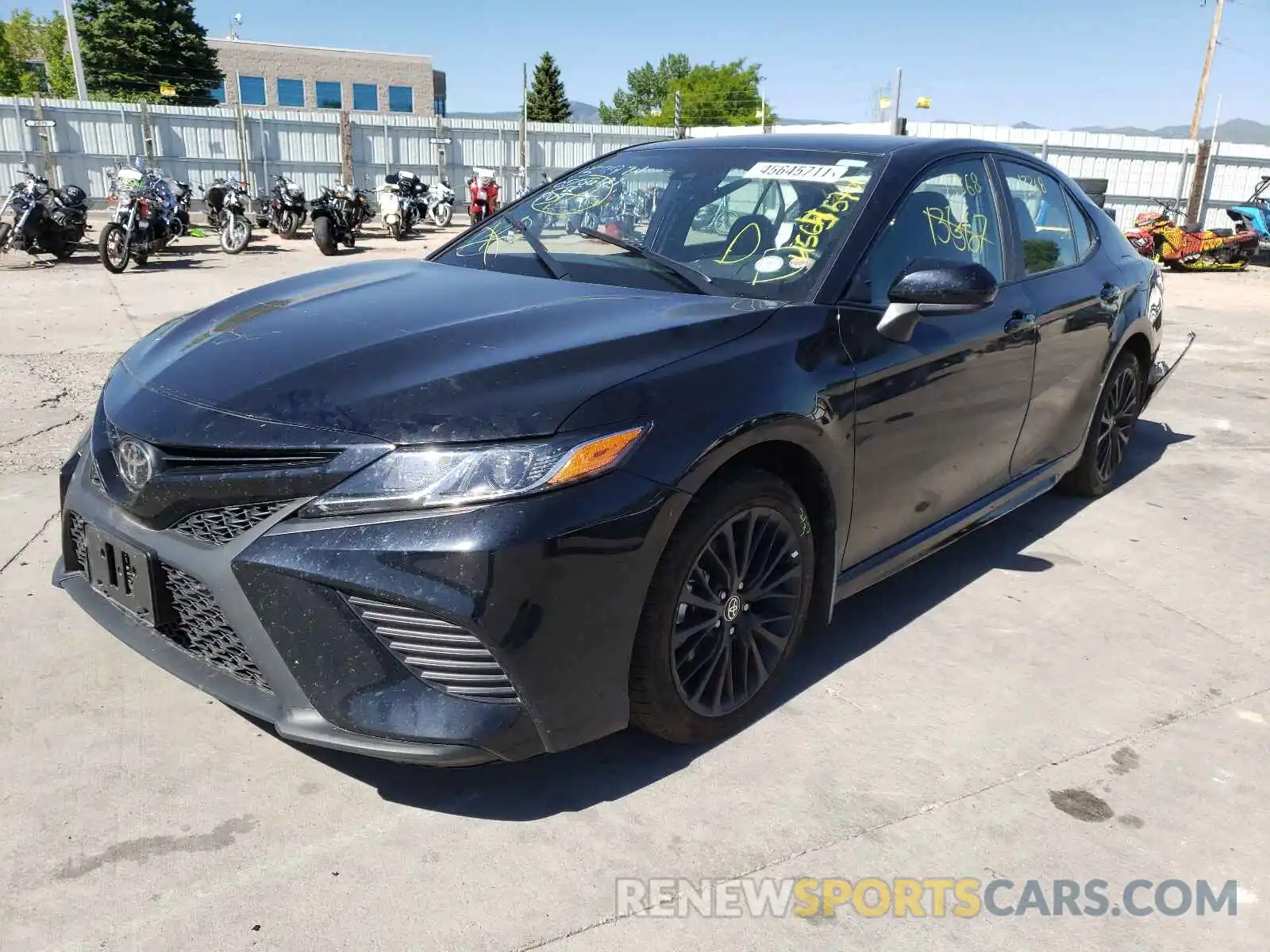 2 Photograph of a damaged car 4T1G11BKXLU001990 TOYOTA CAMRY 2020