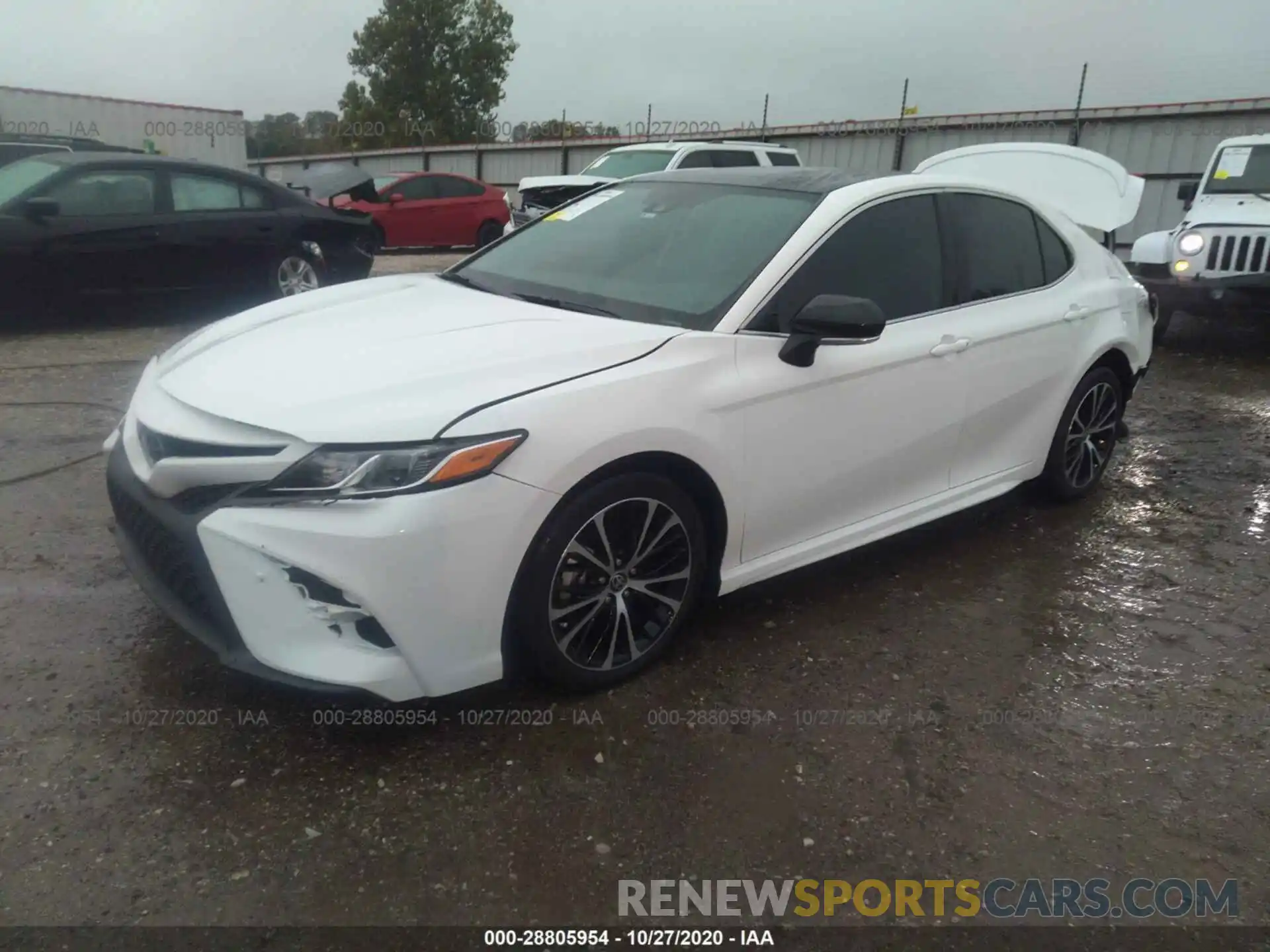 2 Photograph of a damaged car 4T1G11BKXLU002458 TOYOTA CAMRY 2020