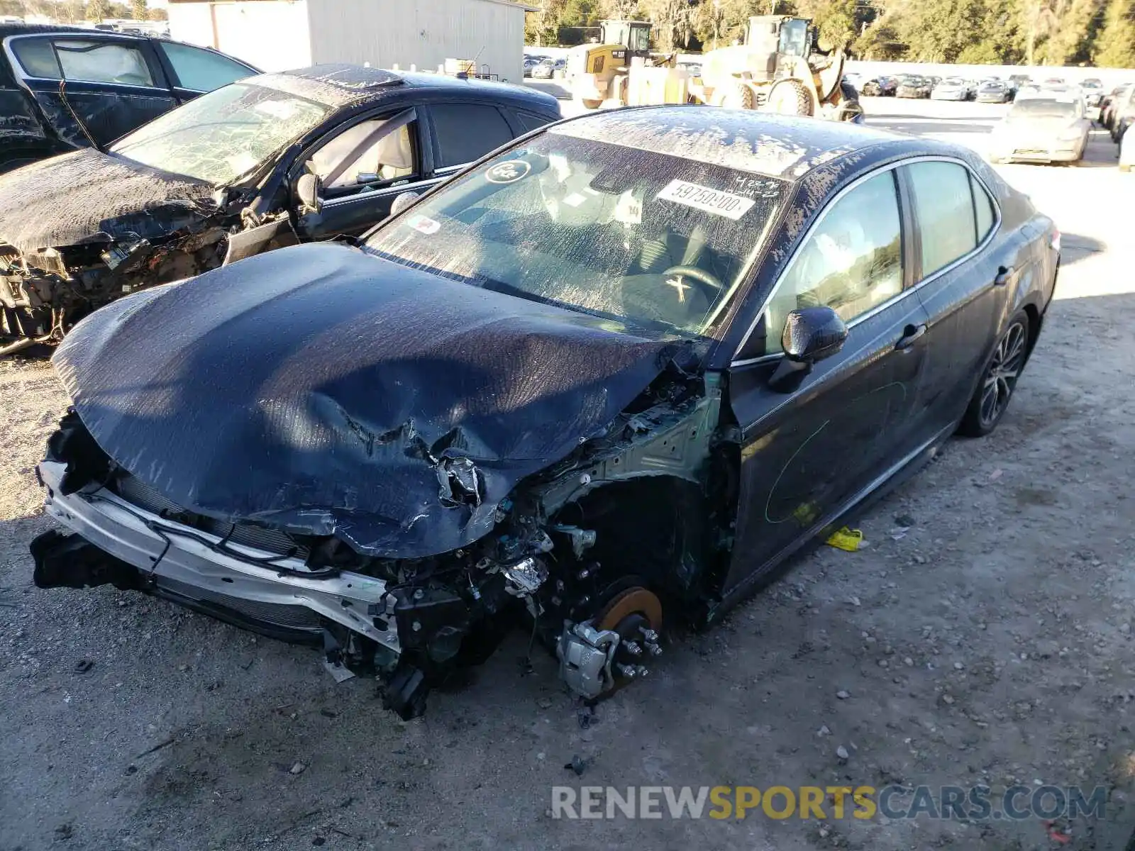 2 Photograph of a damaged car 4T1G11BKXLU004629 TOYOTA CAMRY 2020