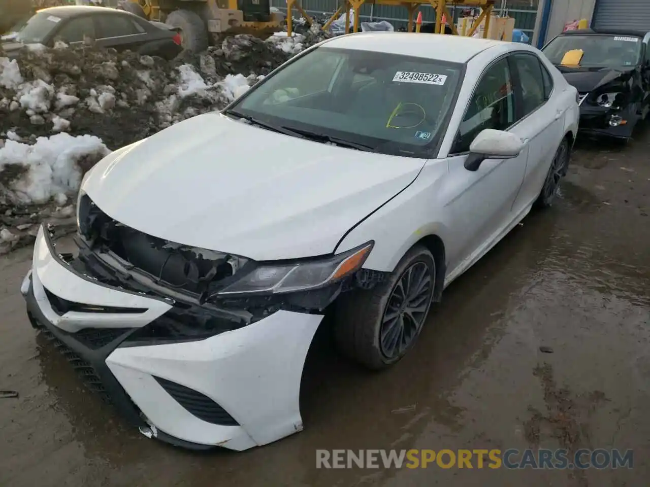 2 Photograph of a damaged car 4T1G11BKXLU007465 TOYOTA CAMRY 2020