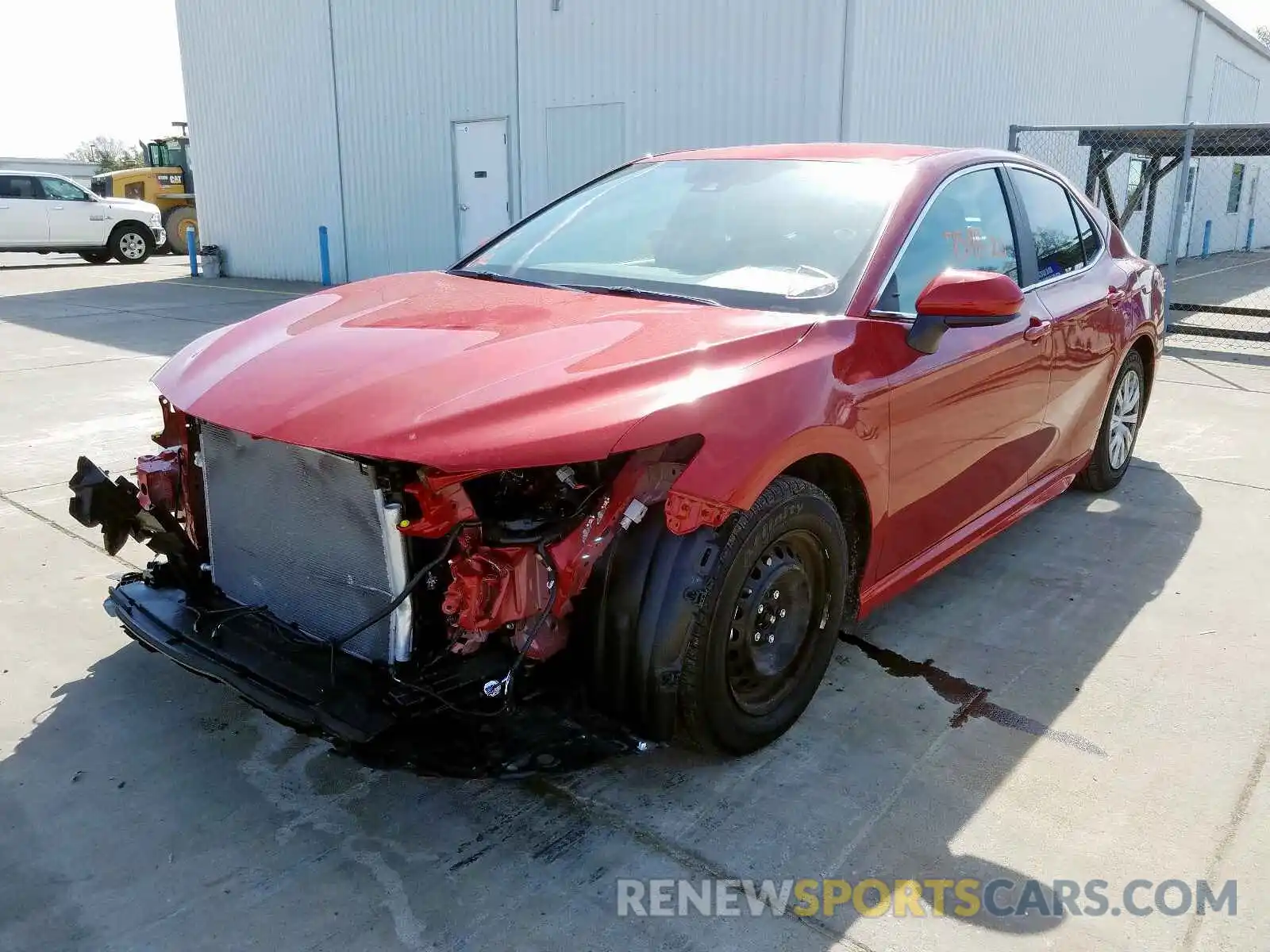 2 Photograph of a damaged car 4T1G31AK0LU009804 TOYOTA CAMRY 2020