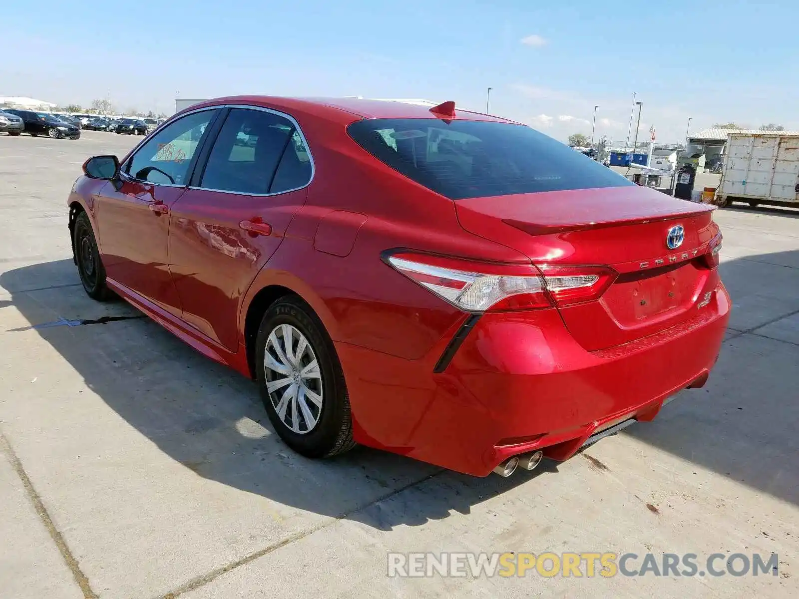 3 Photograph of a damaged car 4T1G31AK0LU009804 TOYOTA CAMRY 2020