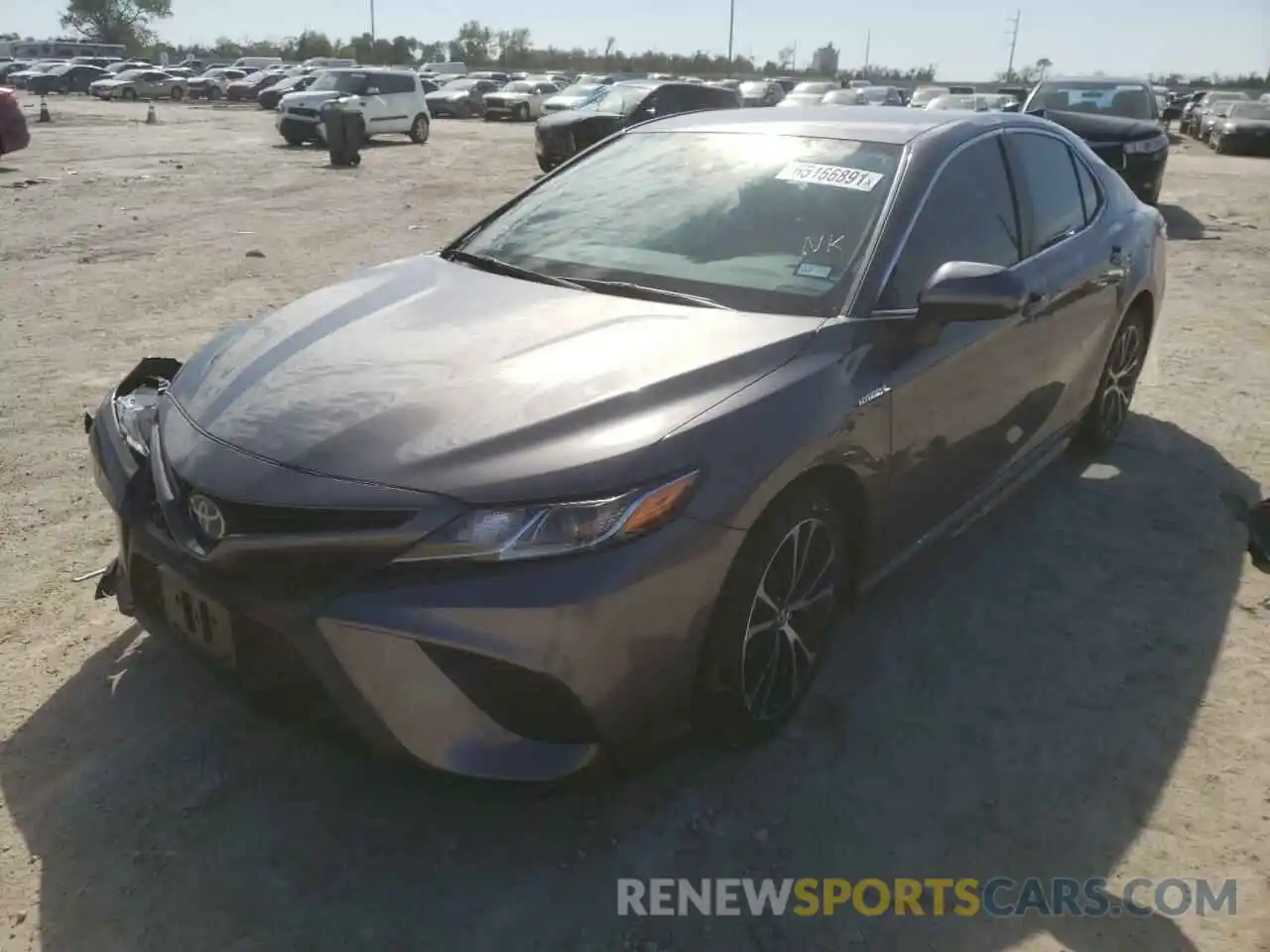 2 Photograph of a damaged car 4T1G31AK0LU519912 TOYOTA CAMRY 2020