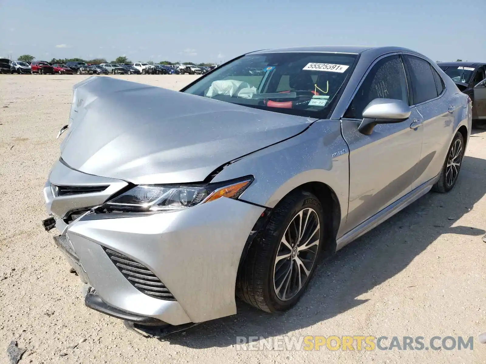 2 Photograph of a damaged car 4T1G31AK0LU527265 TOYOTA CAMRY 2020