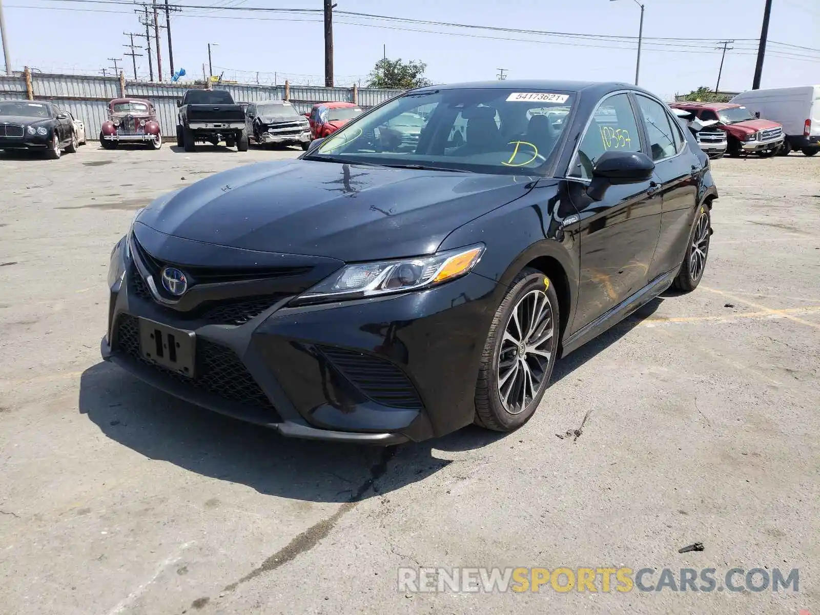 2 Photograph of a damaged car 4T1G31AK0LU533762 TOYOTA CAMRY 2020