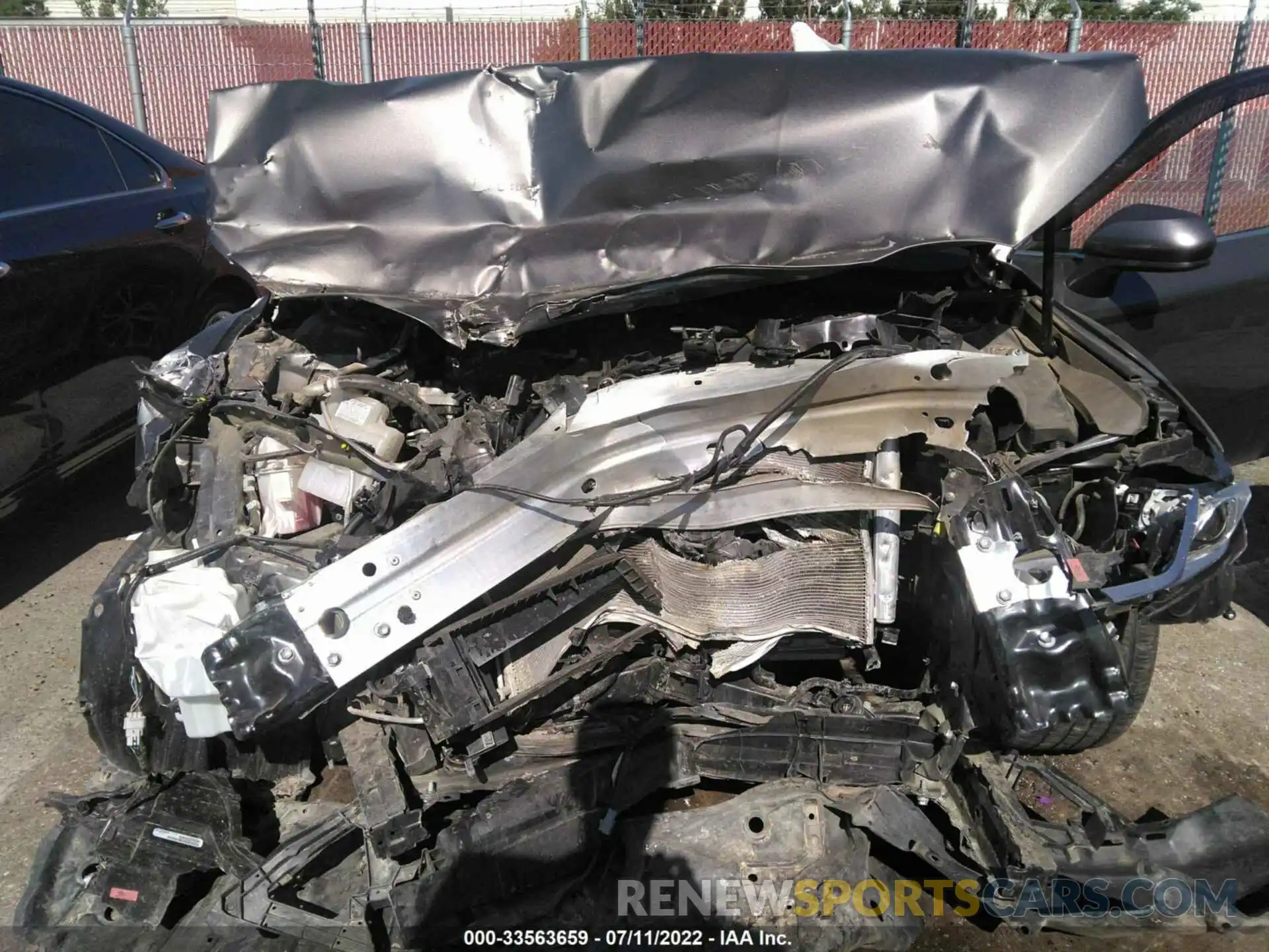 6 Photograph of a damaged car 4T1G31AK0LU535365 TOYOTA CAMRY 2020