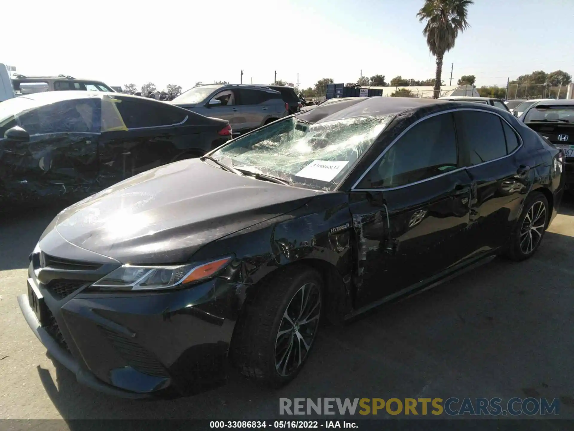 2 Photograph of a damaged car 4T1G31AK1LU526366 TOYOTA CAMRY 2020