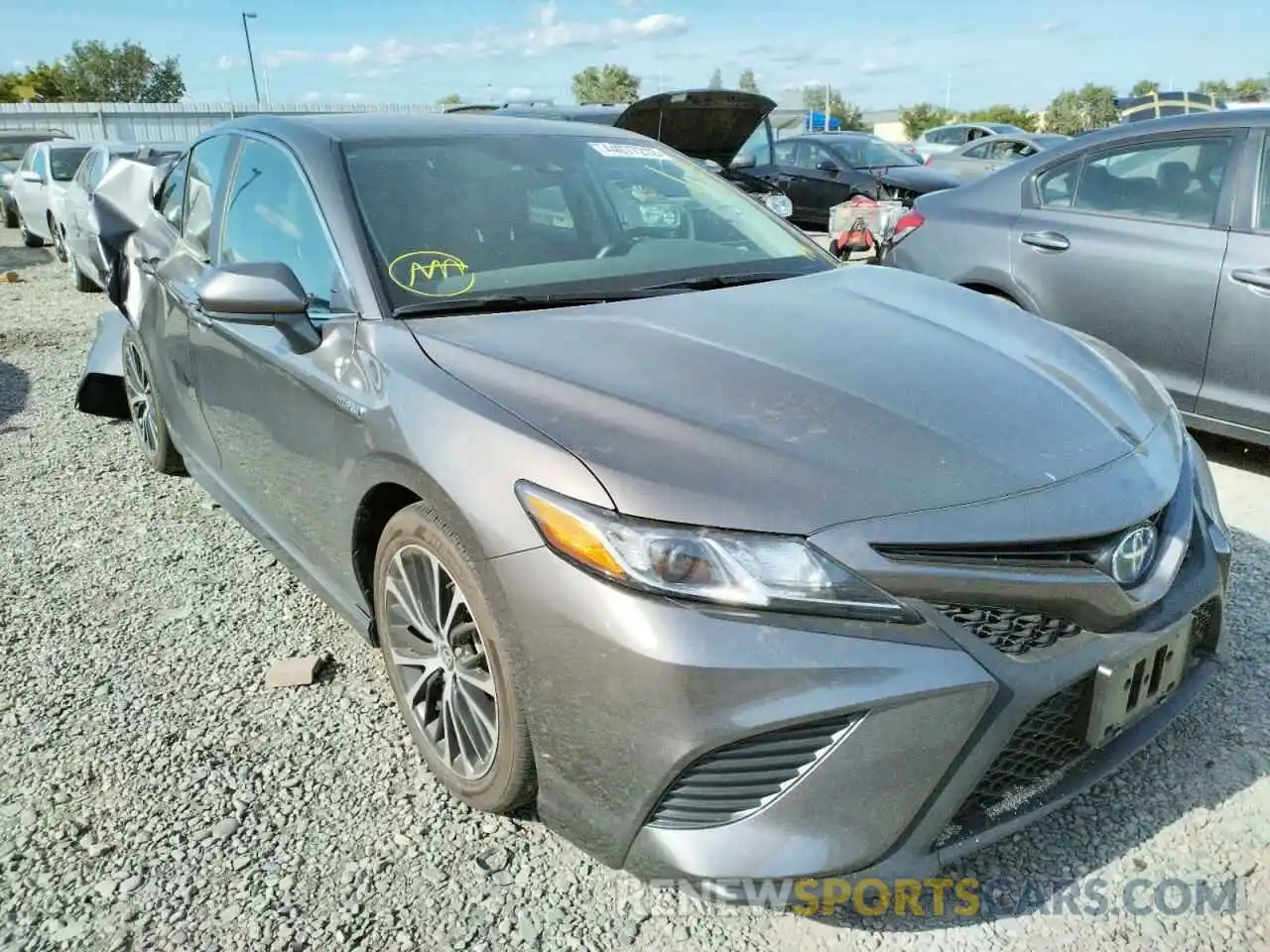 1 Photograph of a damaged car 4T1G31AK1LU534533 TOYOTA CAMRY 2020