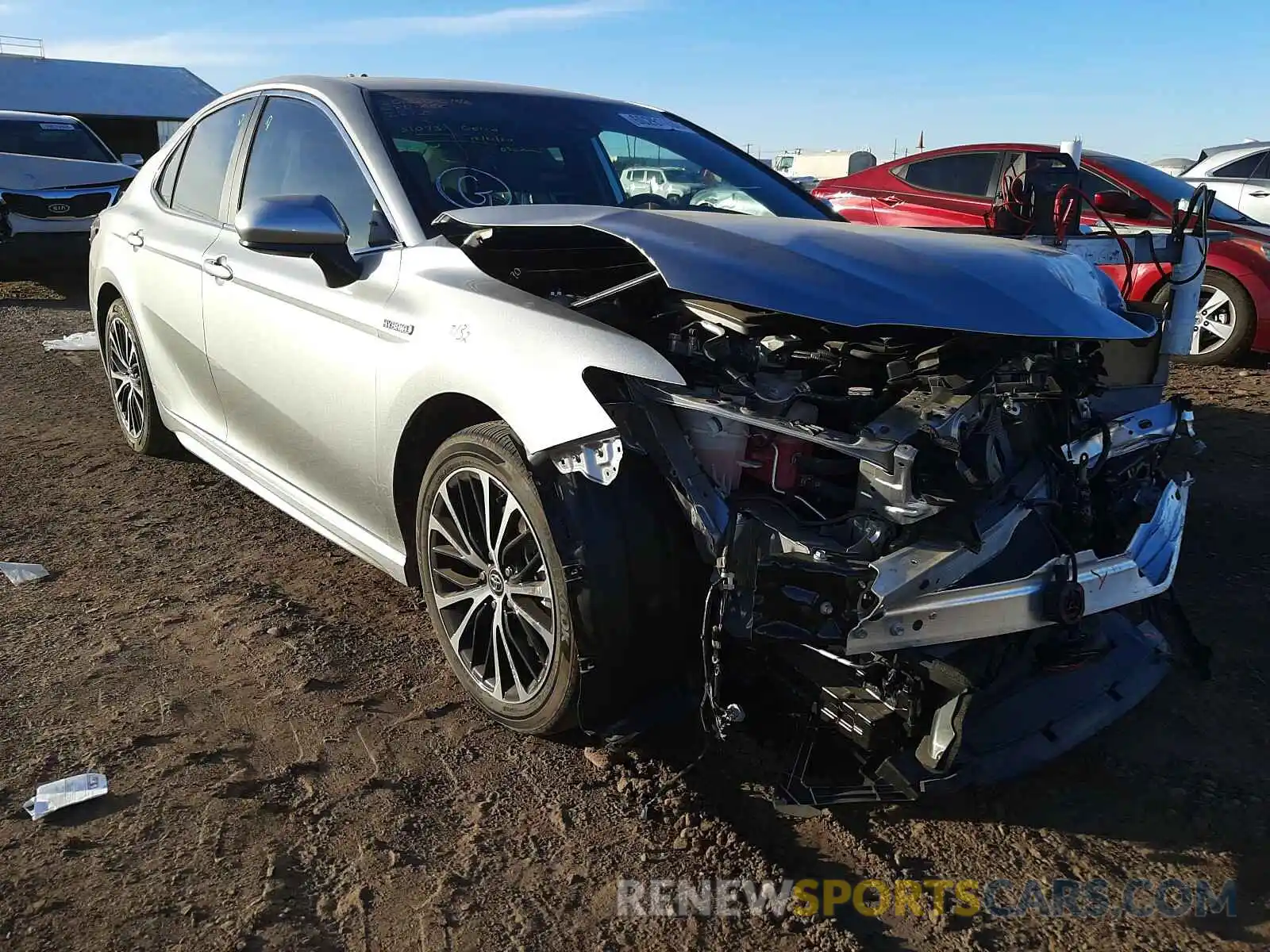 1 Photograph of a damaged car 4T1G31AK2LU533116 TOYOTA CAMRY 2020