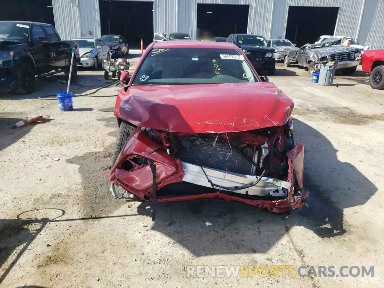 9 Photograph of a damaged car 4T1G31AK3LU018254 TOYOTA CAMRY 2020