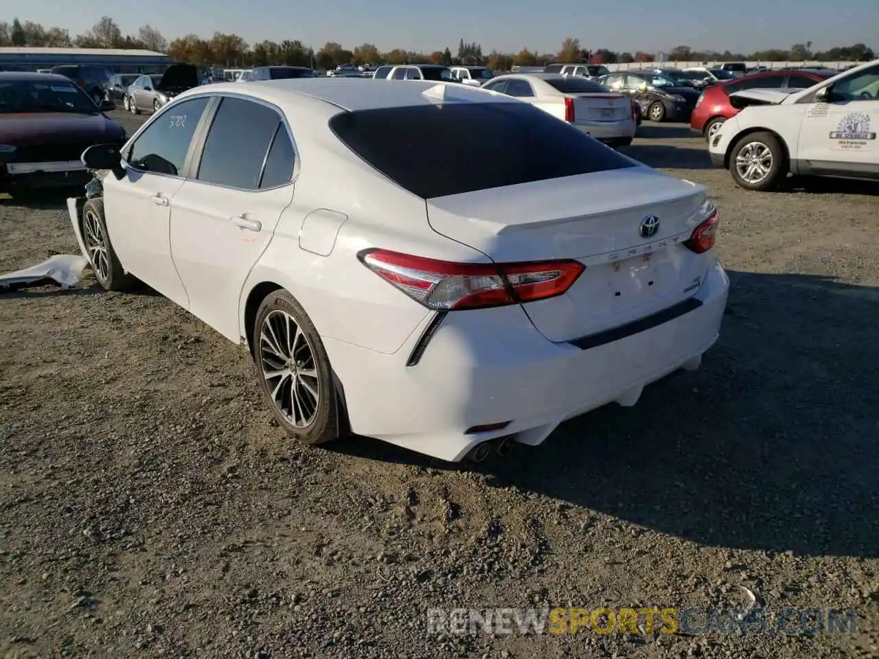 3 Photograph of a damaged car 4T1G31AK3LU524571 TOYOTA CAMRY 2020