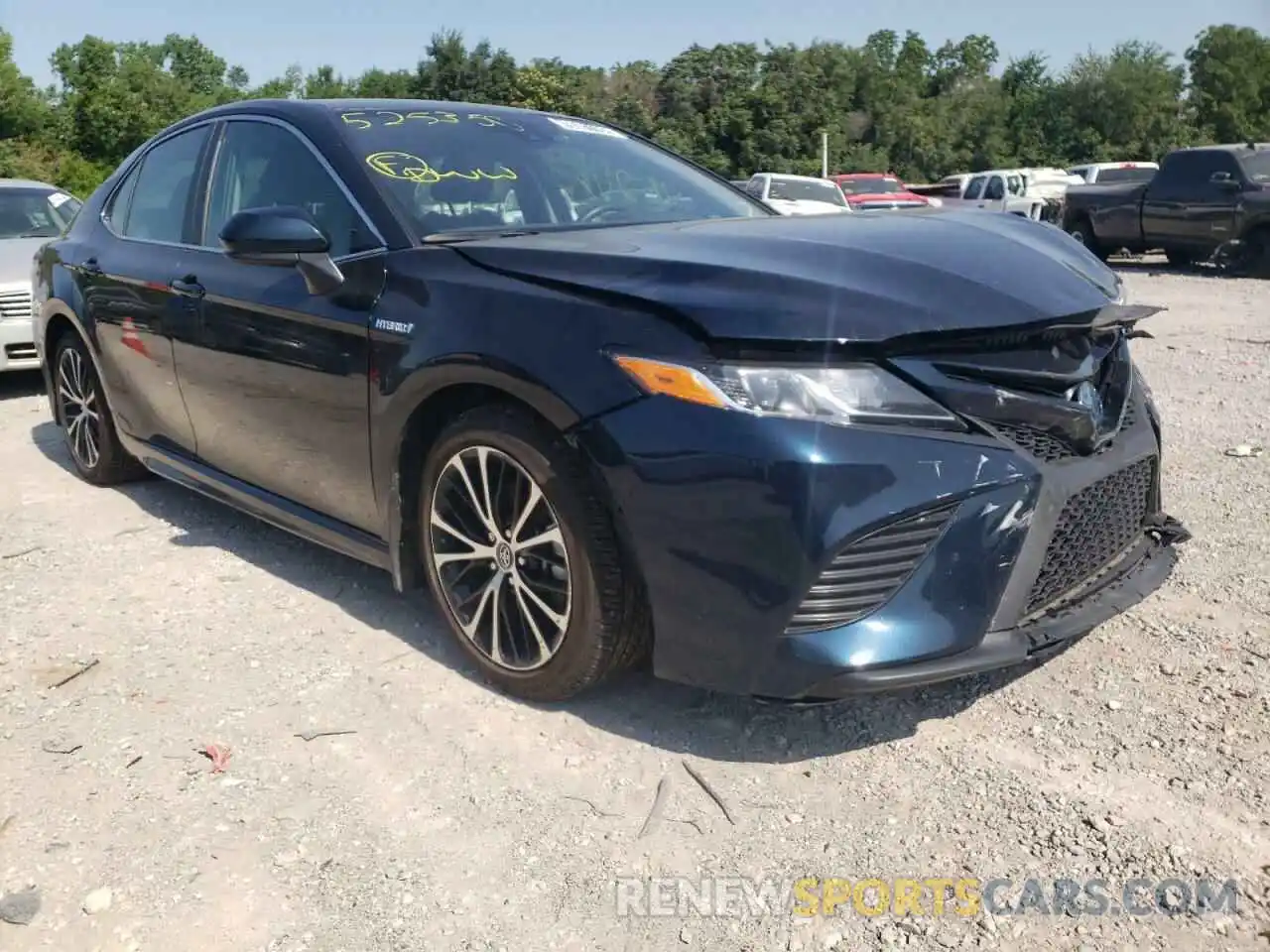 1 Photograph of a damaged car 4T1G31AK3LU525350 TOYOTA CAMRY 2020