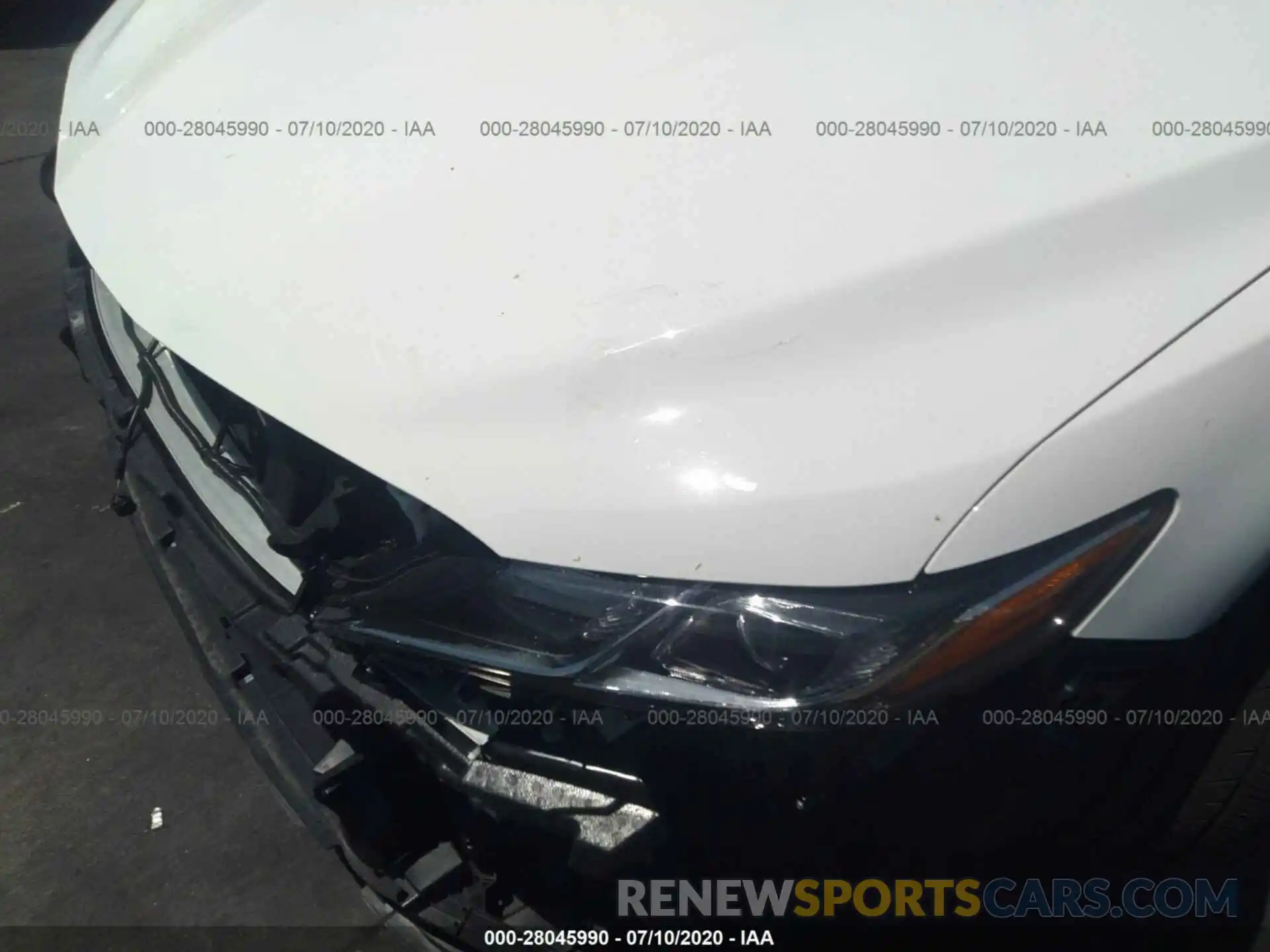 6 Photograph of a damaged car 4T1G31AK3LU530371 TOYOTA CAMRY 2020