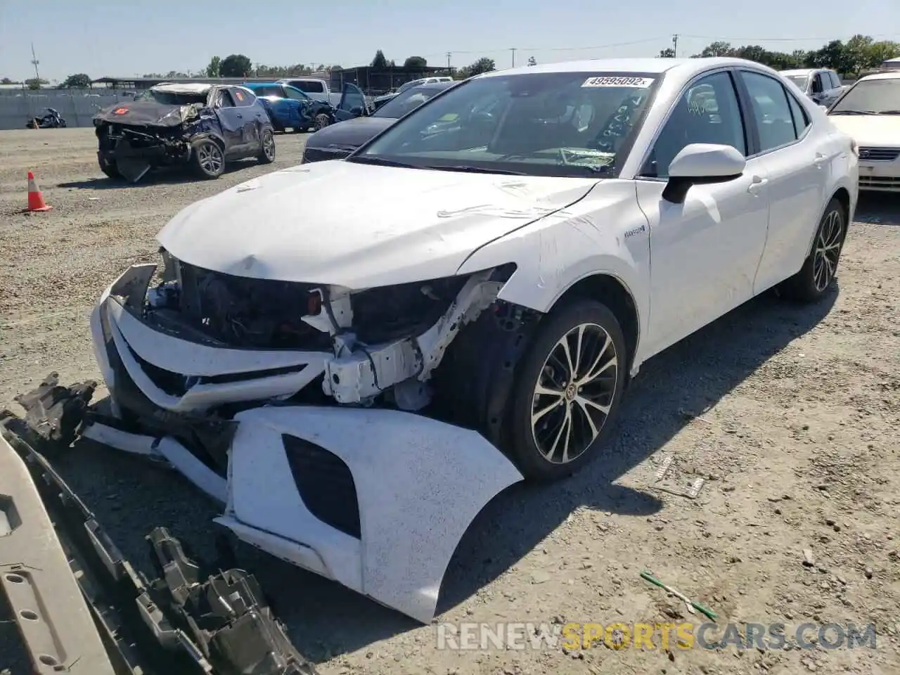 2 Photograph of a damaged car 4T1G31AK3LU539314 TOYOTA CAMRY 2020