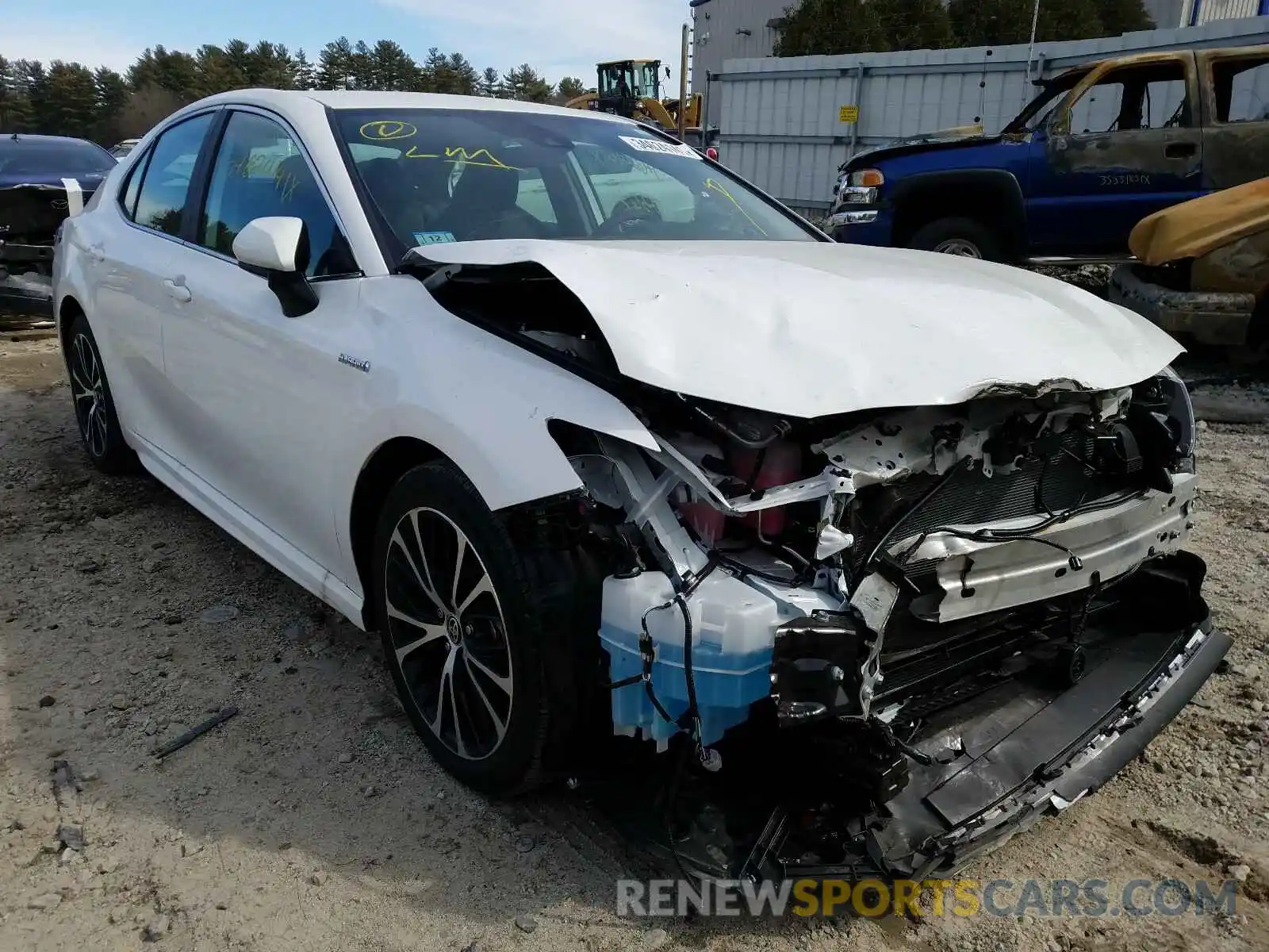 1 Photograph of a damaged car 4T1G31AK3LU543038 TOYOTA CAMRY 2020