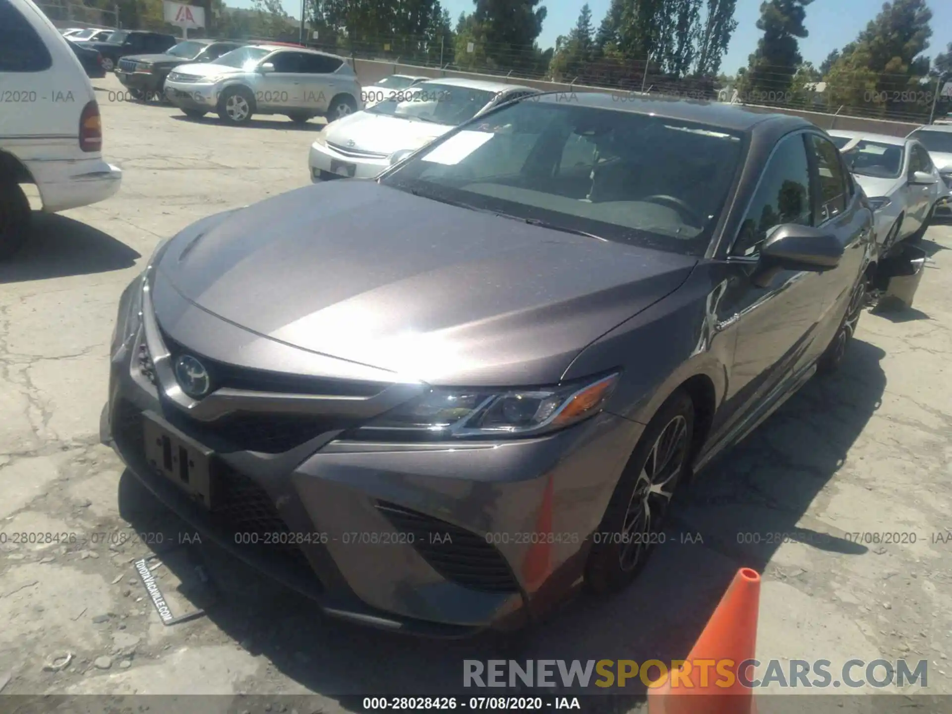 2 Photograph of a damaged car 4T1G31AK4LU010423 TOYOTA CAMRY 2020