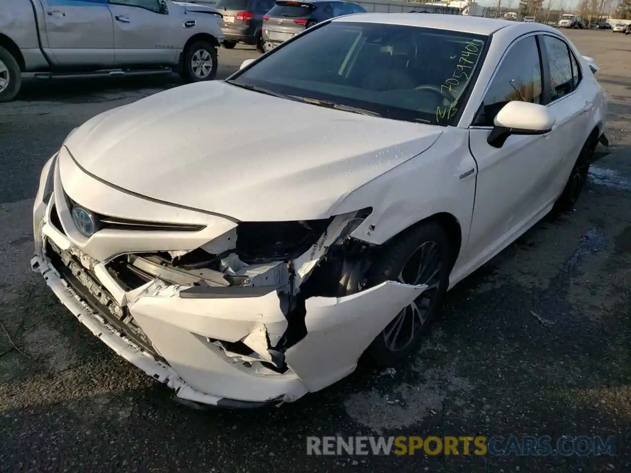 2 Photograph of a damaged car 4T1G31AK4LU014875 TOYOTA CAMRY 2020