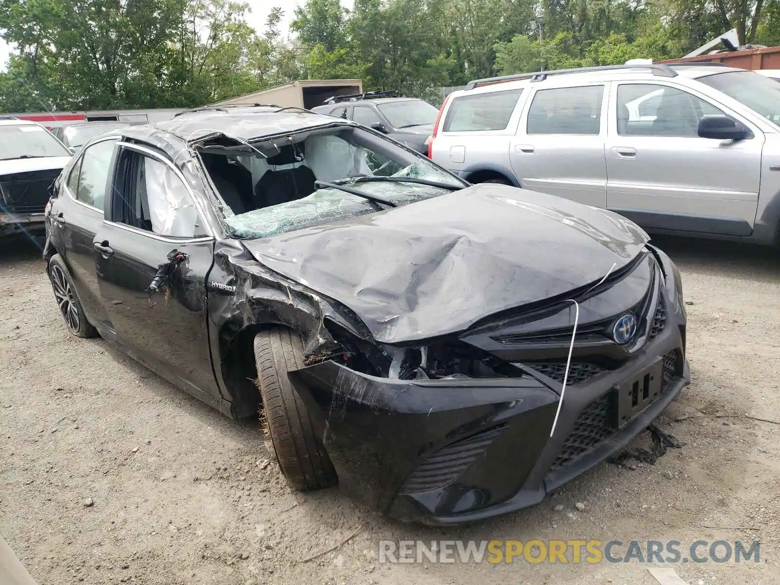 1 Photograph of a damaged car 4T1G31AK4LU536793 TOYOTA CAMRY 2020