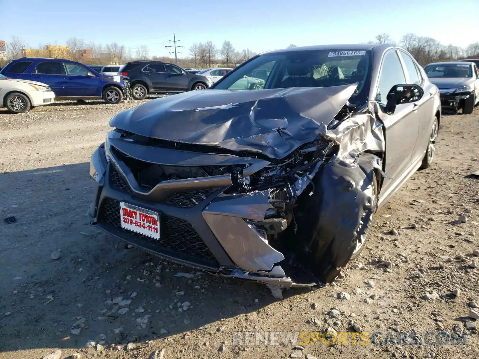 2 Photograph of a damaged car 4T1G31AK4LU543422 TOYOTA CAMRY 2020