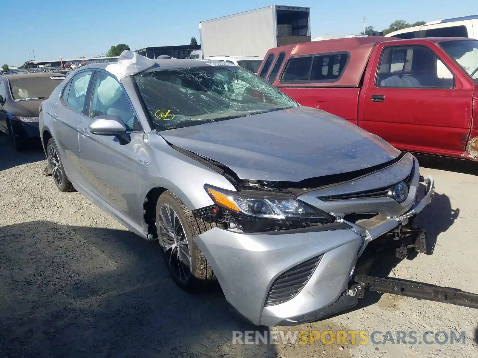 1 Photograph of a damaged car 4T1G31AK4LU544313 TOYOTA CAMRY 2020