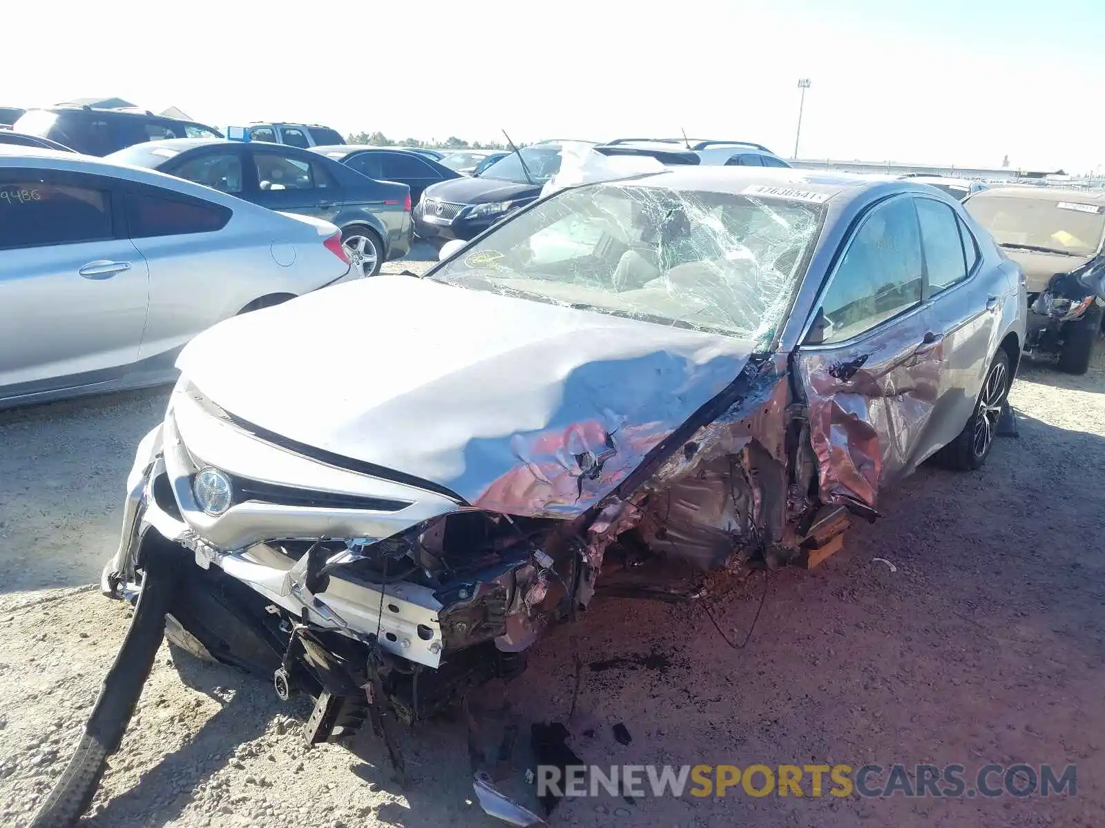 2 Photograph of a damaged car 4T1G31AK4LU544313 TOYOTA CAMRY 2020