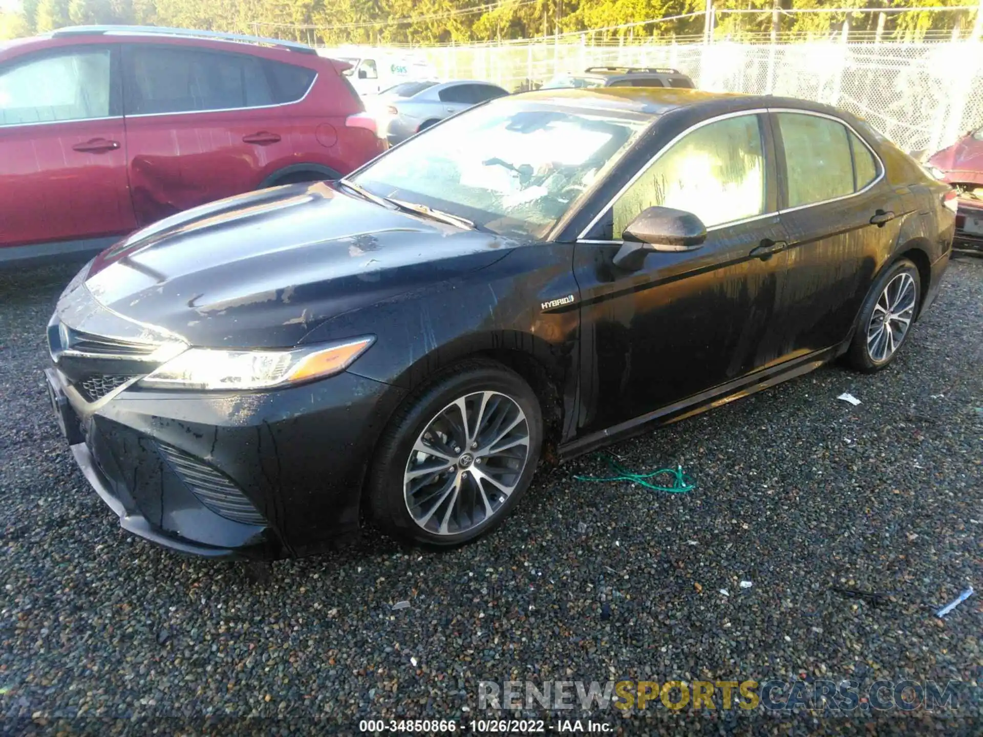 2 Photograph of a damaged car 4T1G31AK5LU014853 TOYOTA CAMRY 2020