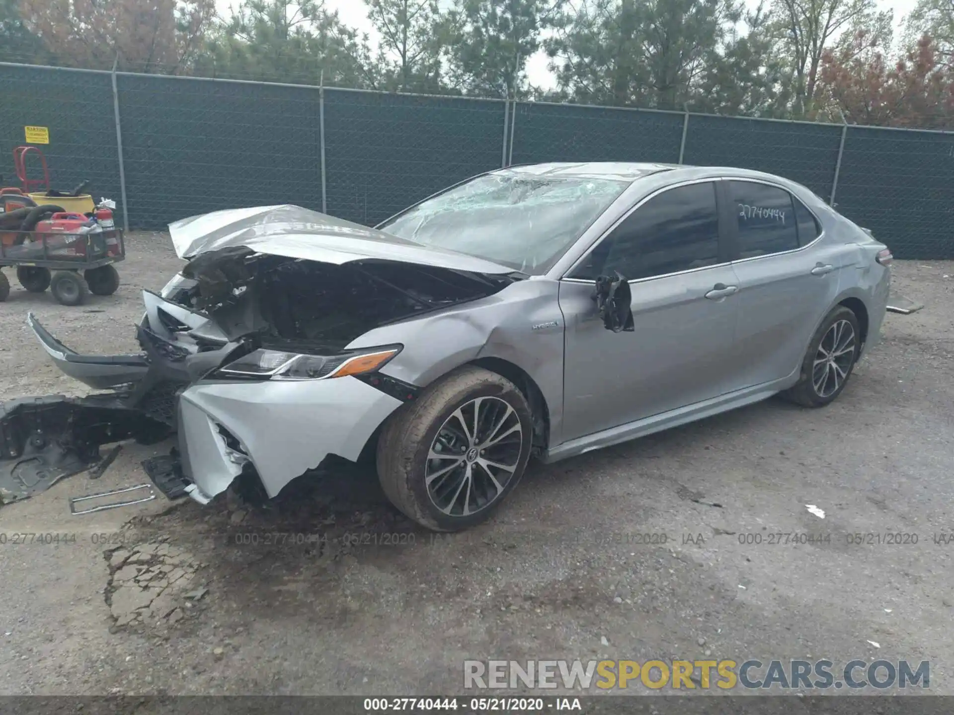 2 Photograph of a damaged car 4T1G31AK6LU010391 TOYOTA CAMRY 2020