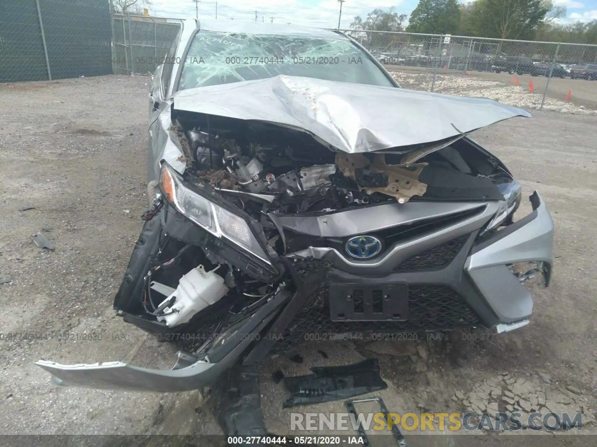 6 Photograph of a damaged car 4T1G31AK6LU010391 TOYOTA CAMRY 2020