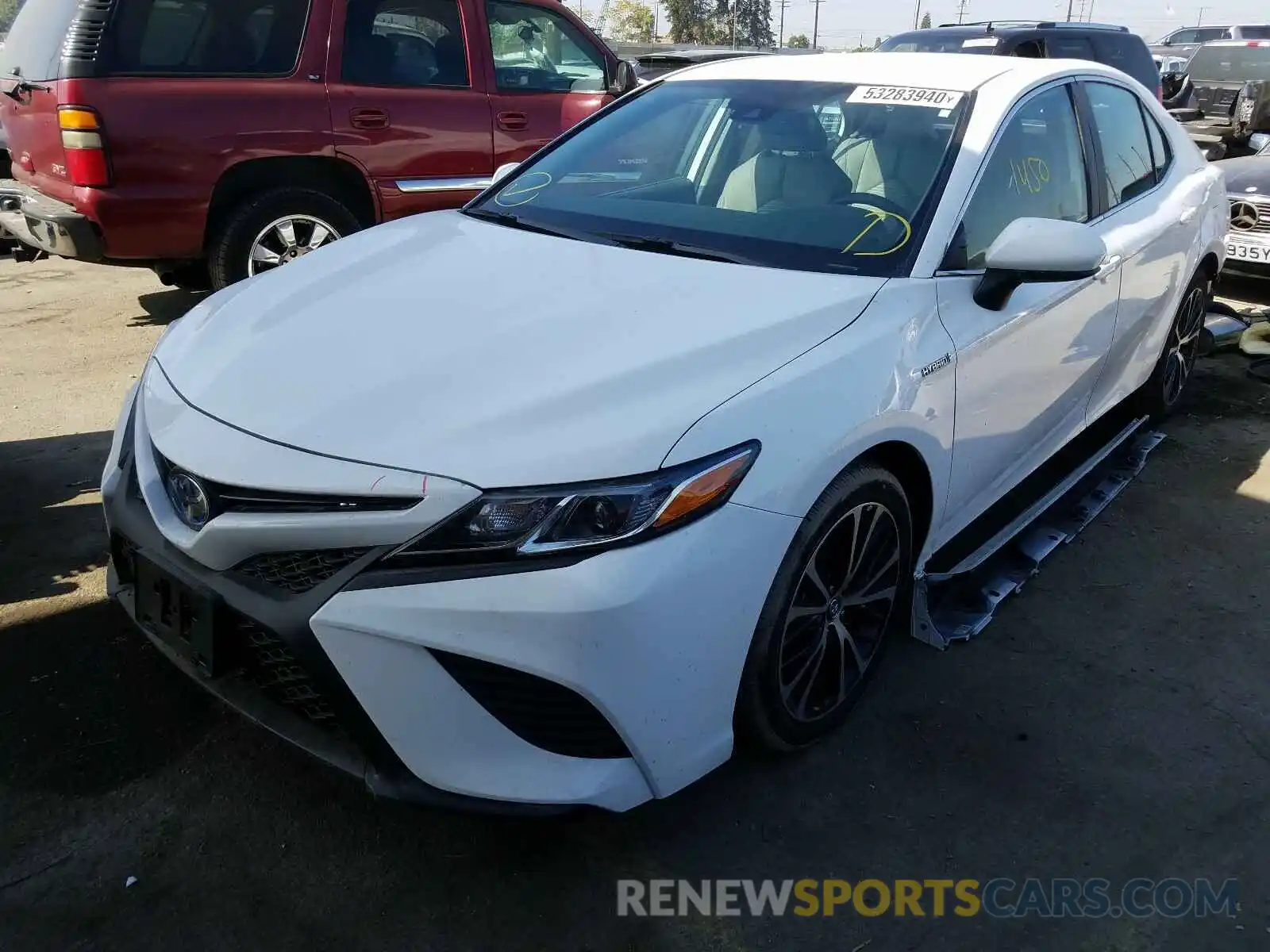 2 Photograph of a damaged car 4T1G31AK7LU012019 TOYOTA CAMRY 2020