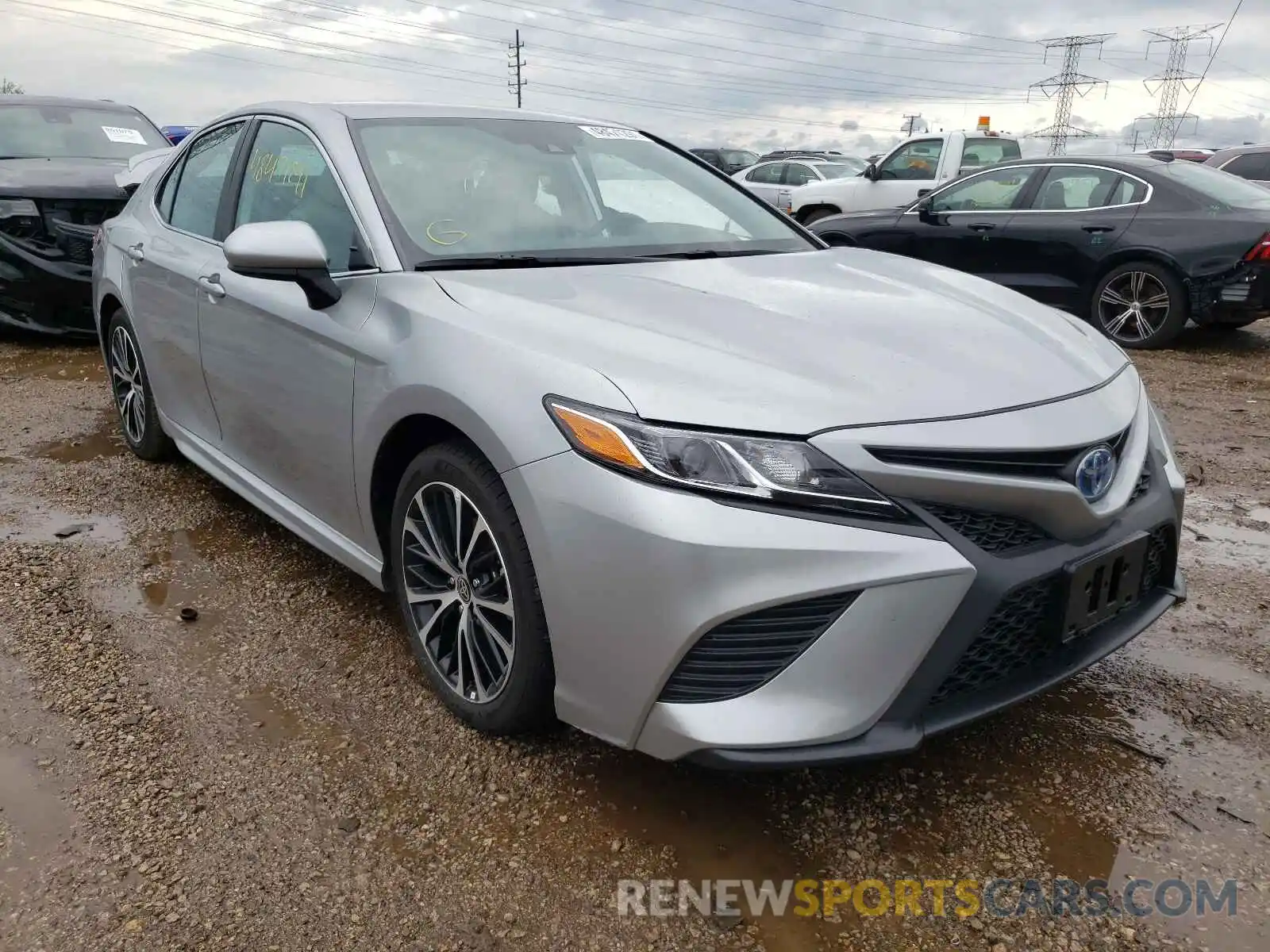 1 Photograph of a damaged car 4T1G31AK7LU544077 TOYOTA CAMRY 2020