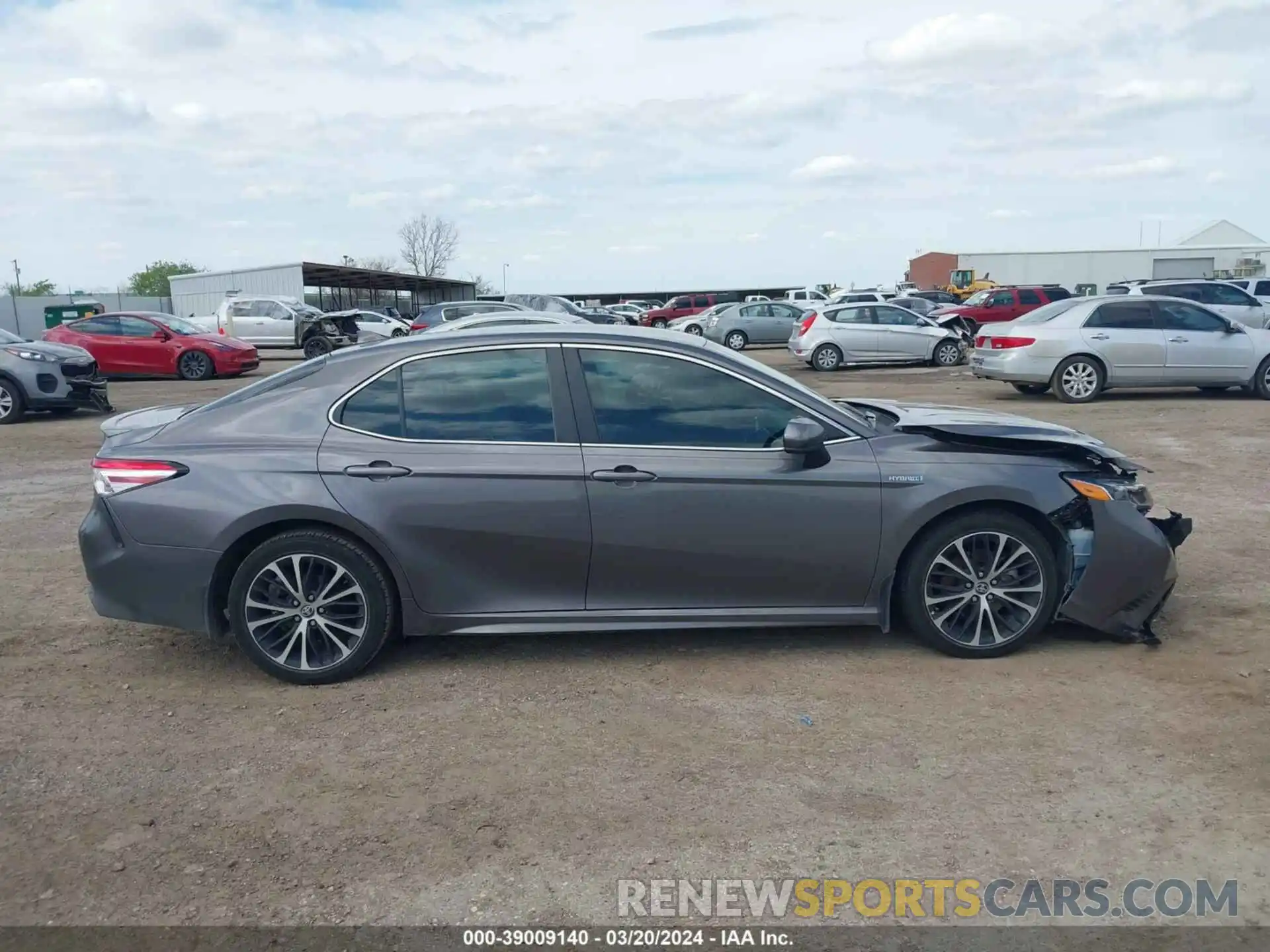 13 Photograph of a damaged car 4T1G31AK7LU544953 TOYOTA CAMRY 2020