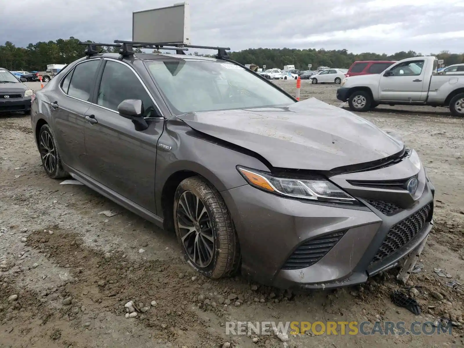 1 Photograph of a damaged car 4T1G31AK8LU016032 TOYOTA CAMRY 2020