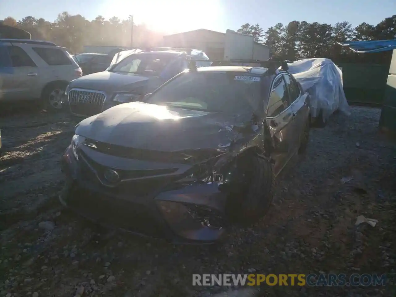 2 Photograph of a damaged car 4T1G31AK8LU016032 TOYOTA CAMRY 2020