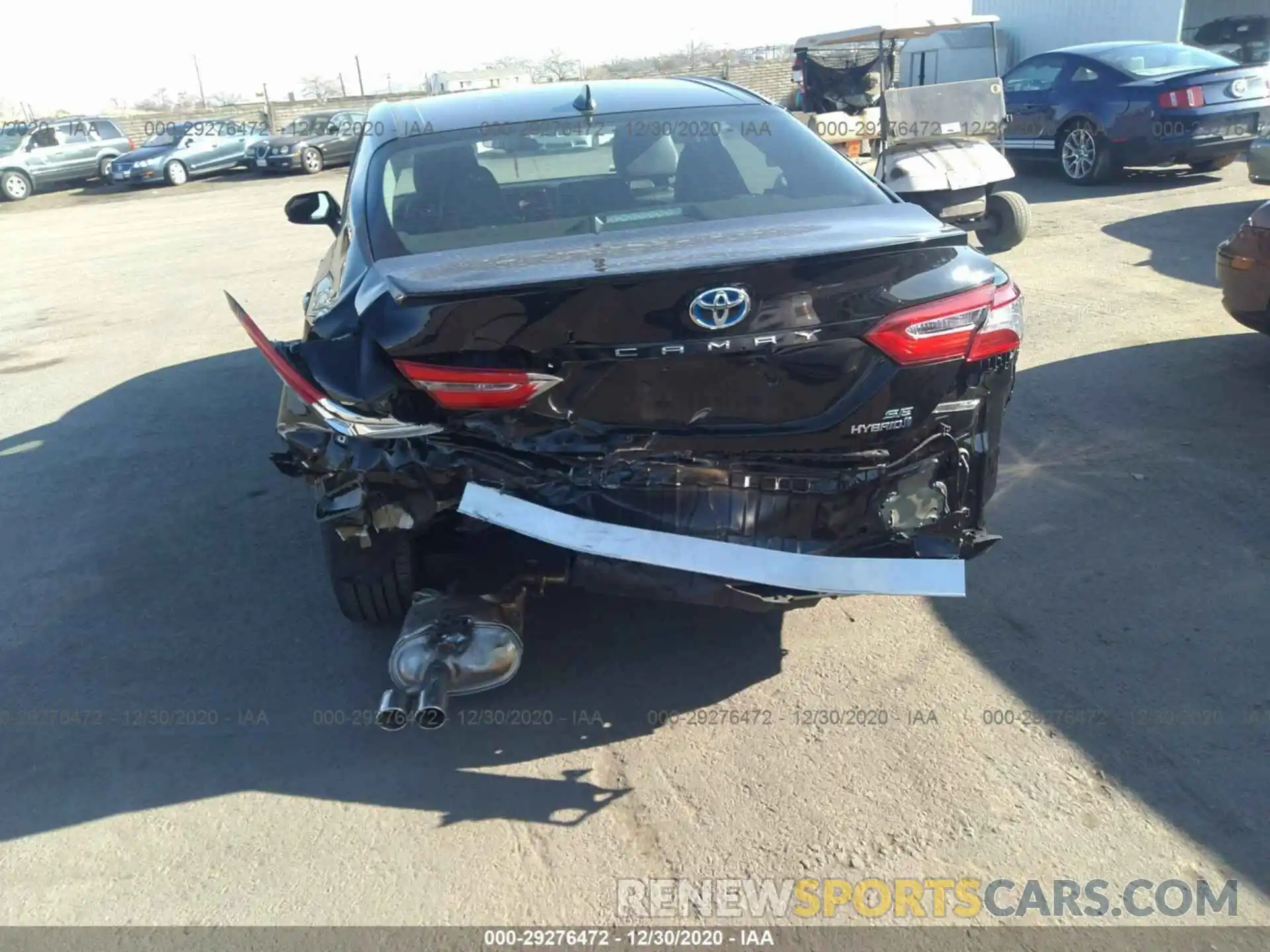 6 Photograph of a damaged car 4T1G31AK8LU523206 TOYOTA CAMRY 2020