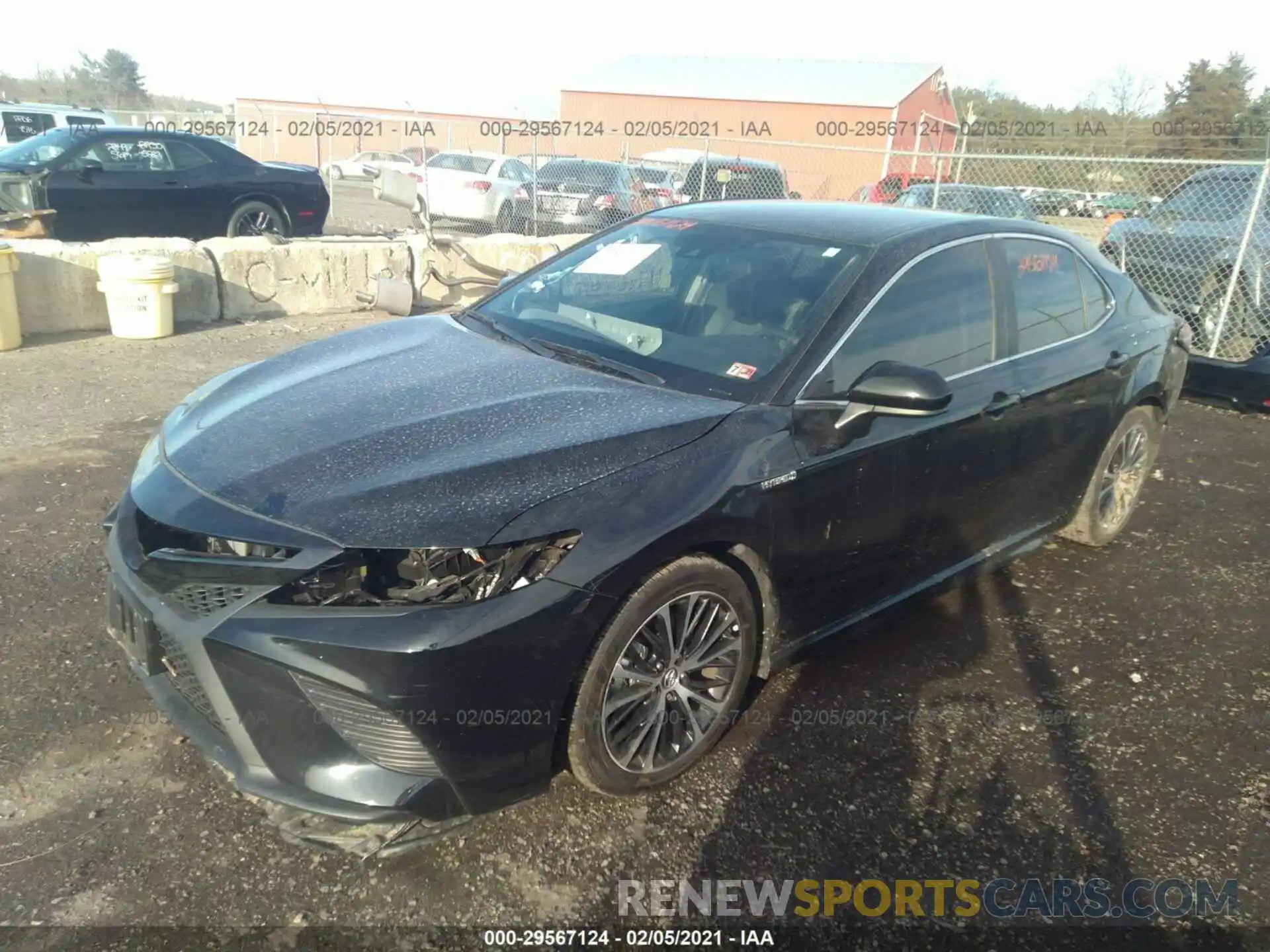 2 Photograph of a damaged car 4T1G31AK8LU538515 TOYOTA CAMRY 2020