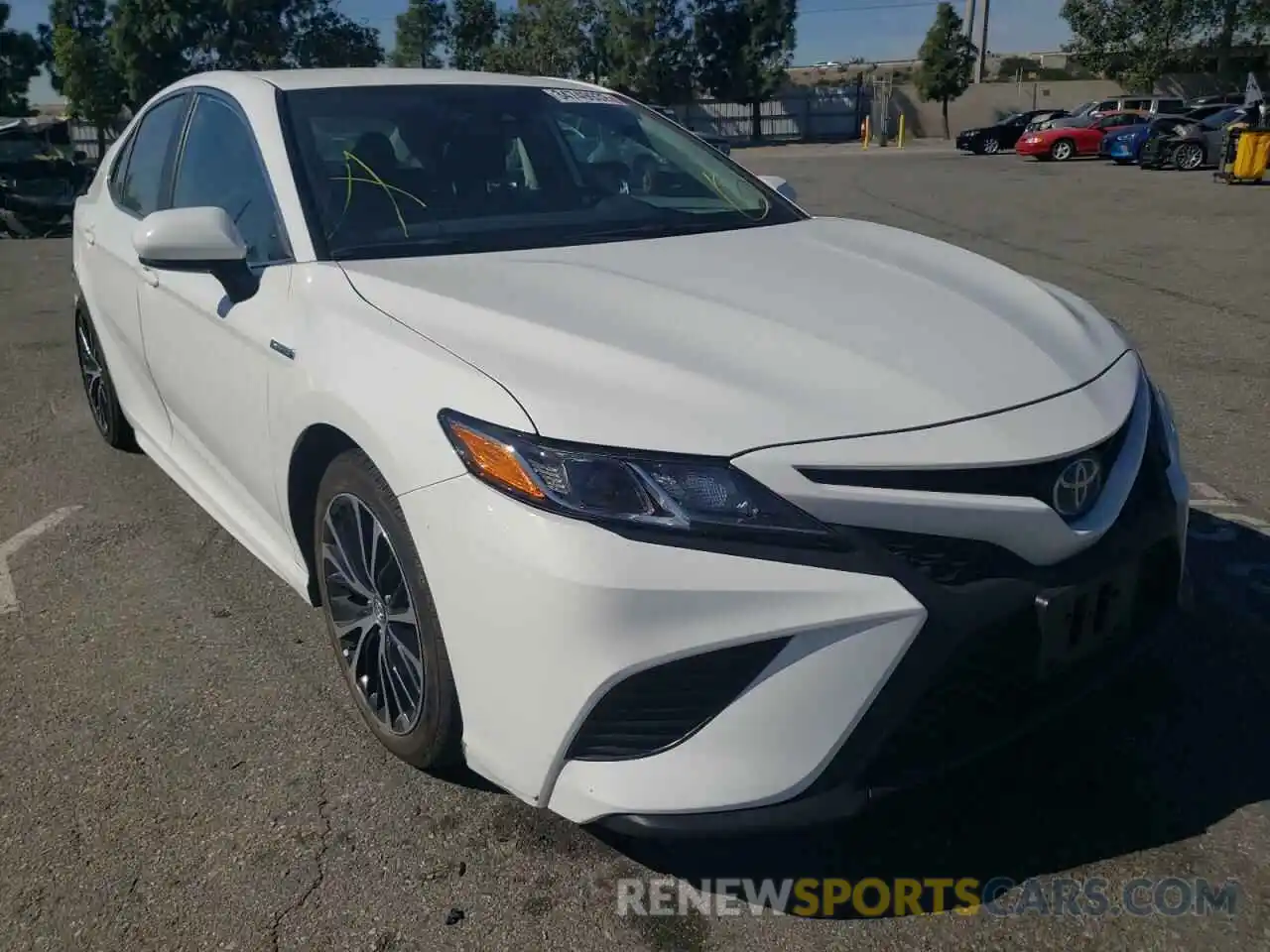 1 Photograph of a damaged car 4T1G31AK9LU518502 TOYOTA CAMRY 2020