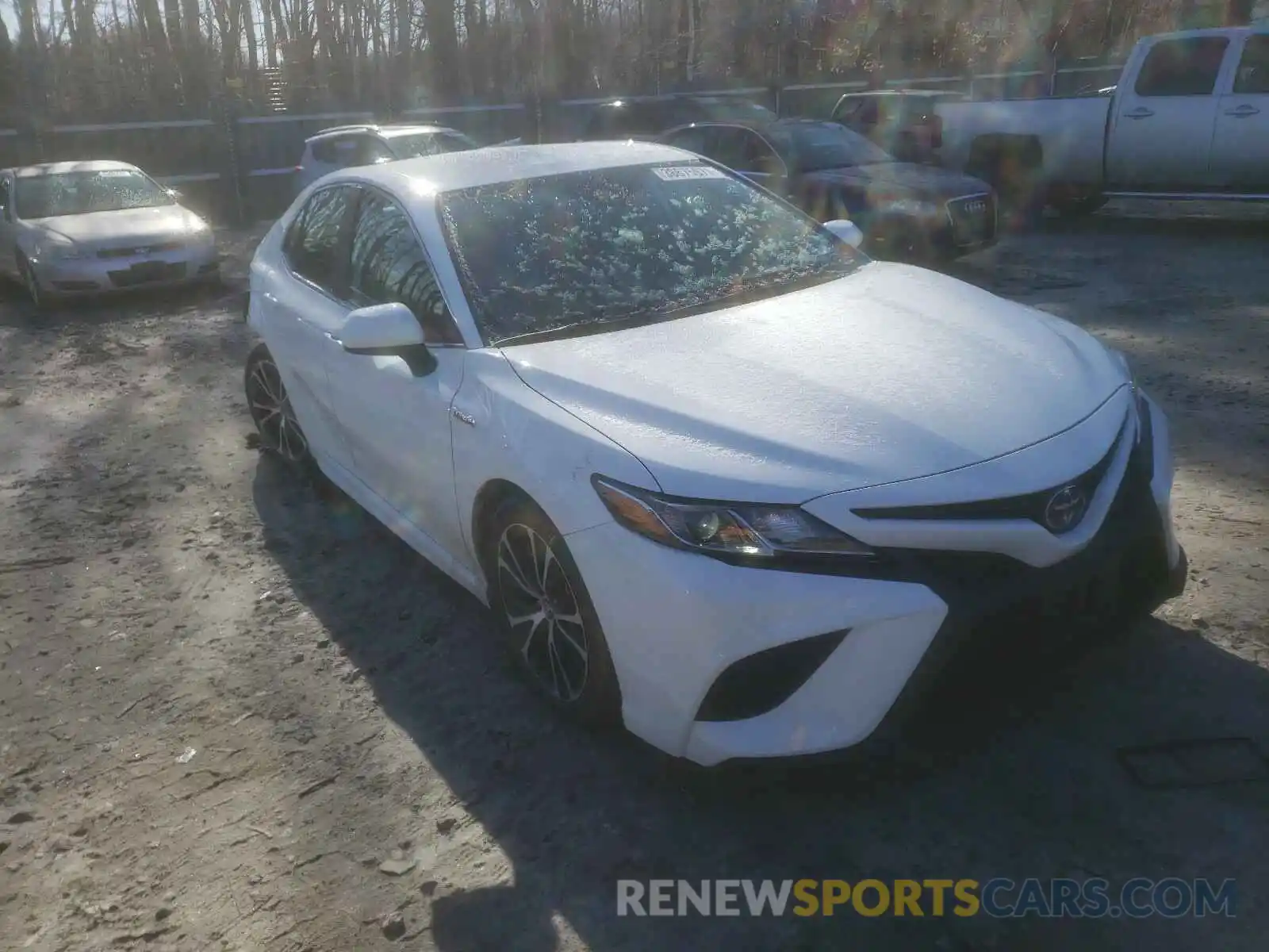 1 Photograph of a damaged car 4T1G31AKXLU012287 TOYOTA CAMRY 2020