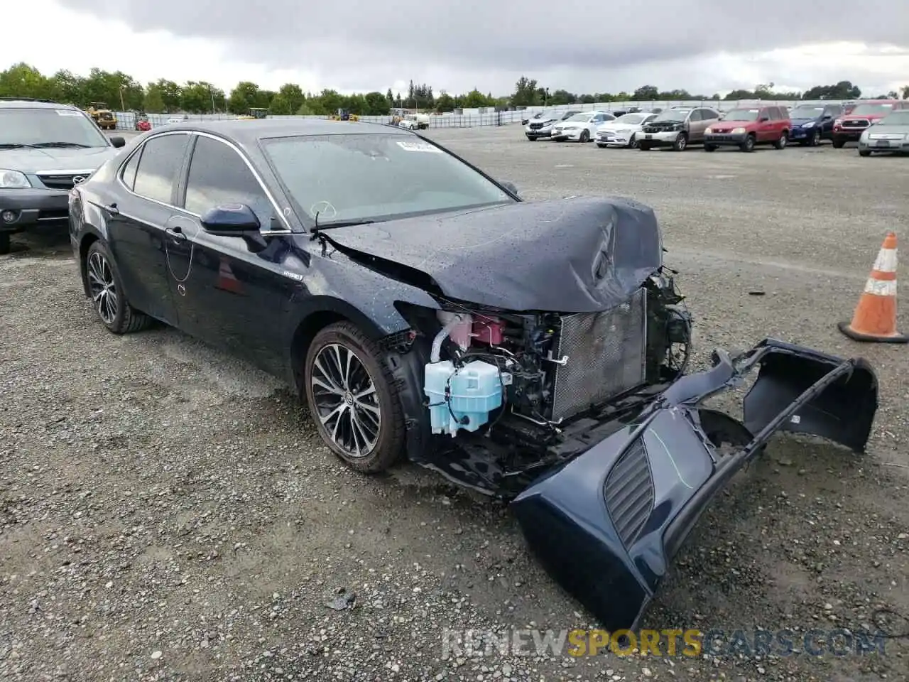 1 Photograph of a damaged car 4T1G31AKXLU525166 TOYOTA CAMRY 2020