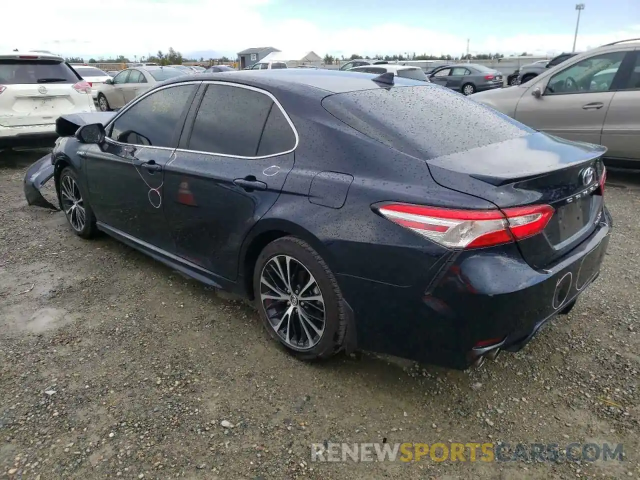 3 Photograph of a damaged car 4T1G31AKXLU525166 TOYOTA CAMRY 2020