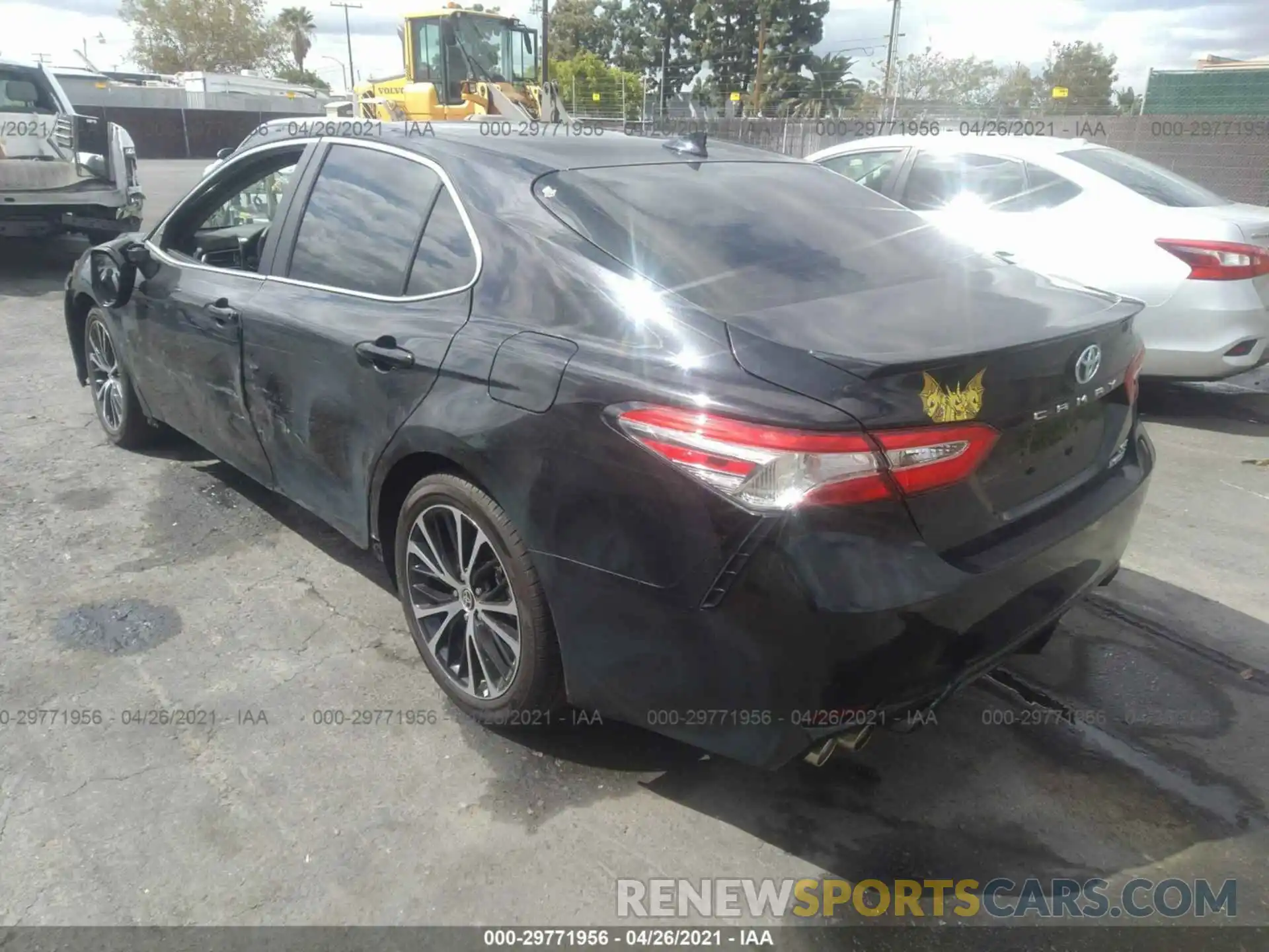 3 Photograph of a damaged car 4T1G31AKXLU537446 TOYOTA CAMRY 2020