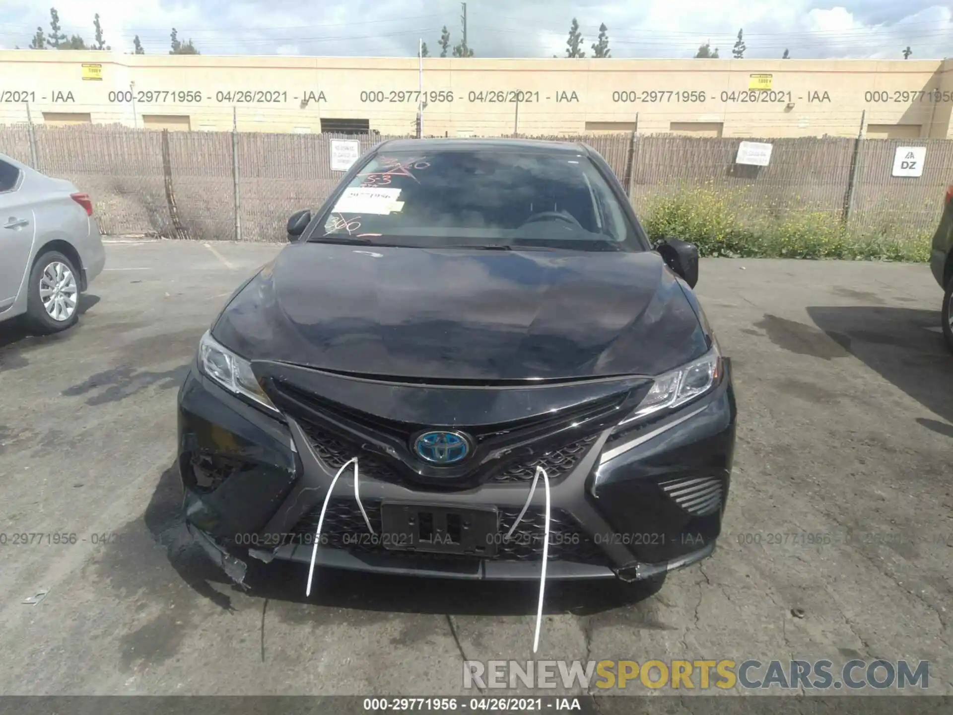 6 Photograph of a damaged car 4T1G31AKXLU537446 TOYOTA CAMRY 2020