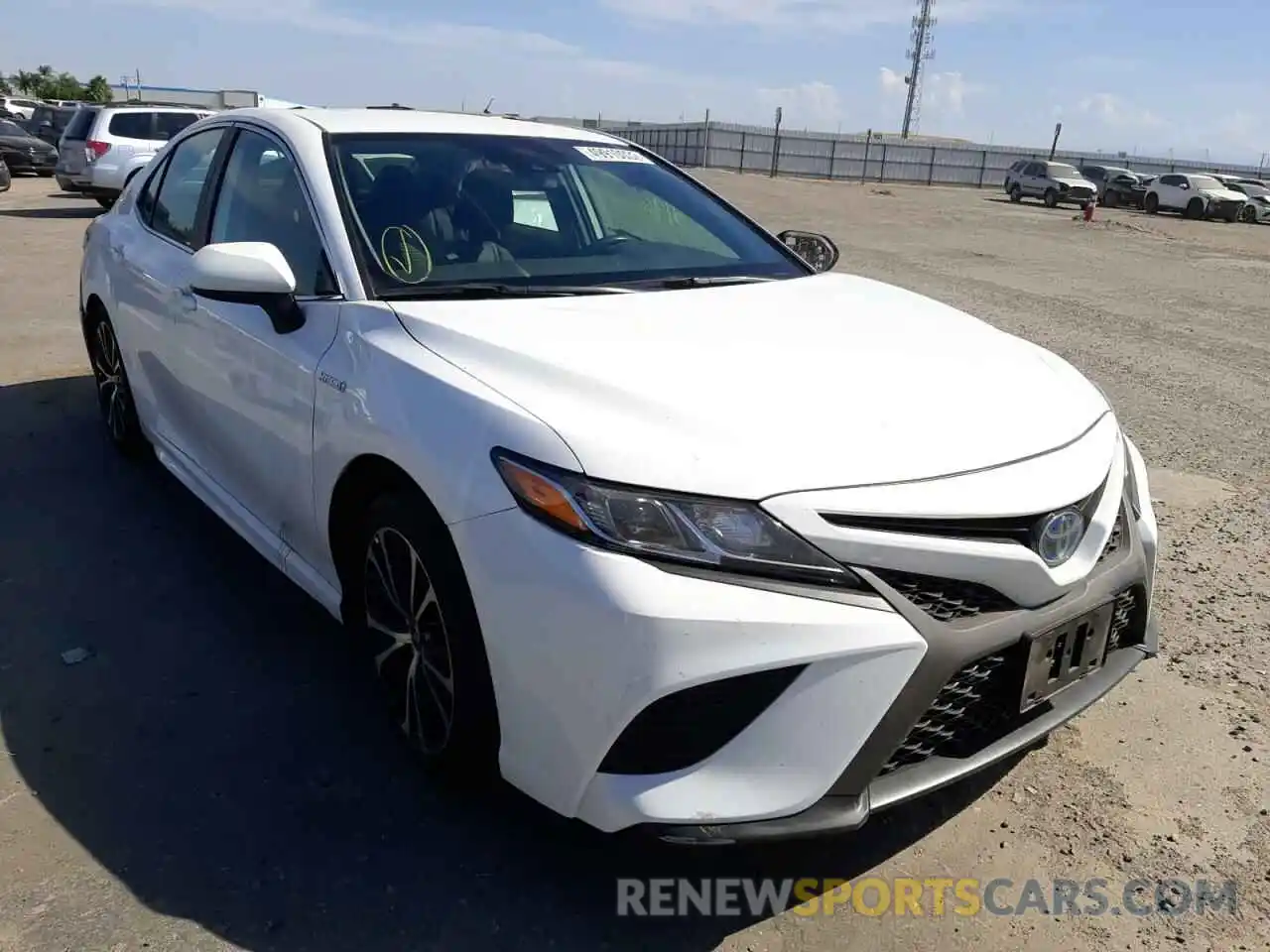 1 Photograph of a damaged car 4T1G31AKXLU542517 TOYOTA CAMRY 2020