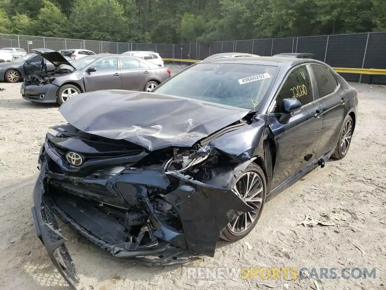 2 Photograph of a damaged car 4T1J11AK0LU321035 TOYOTA CAMRY 2020