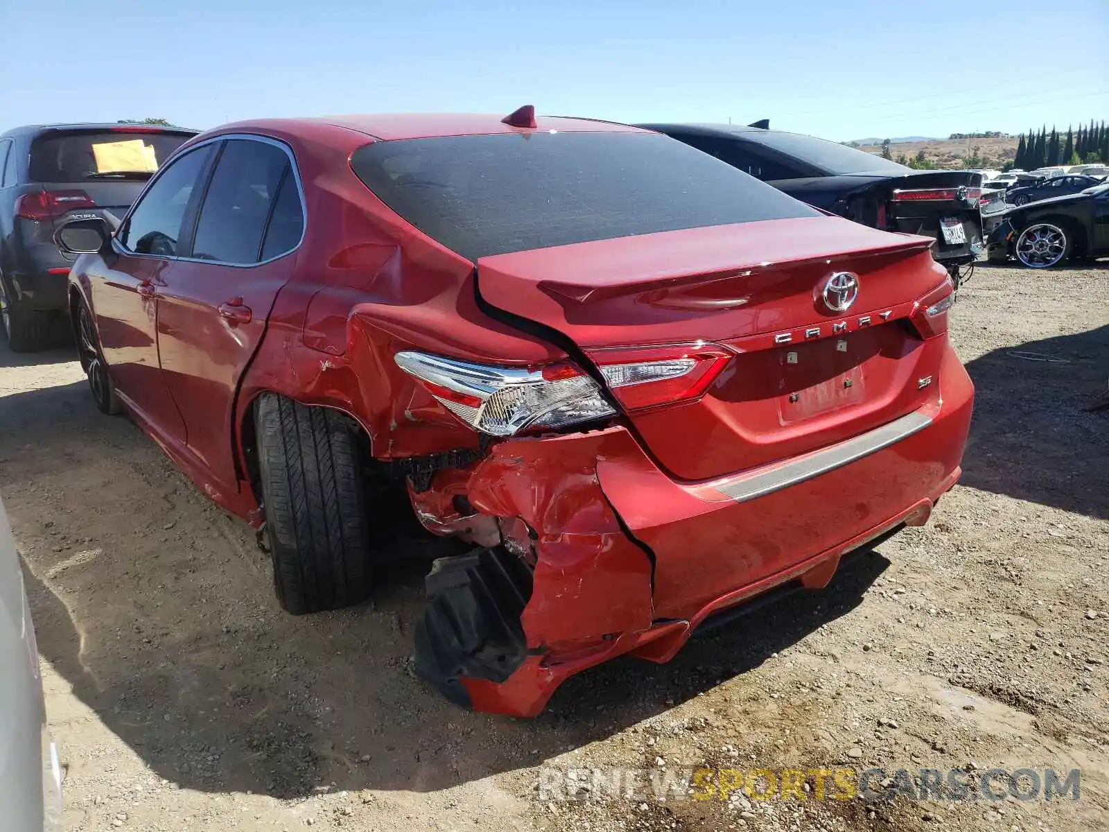 3 Photograph of a damaged car 4T1J11AK0LU322427 TOYOTA CAMRY 2020