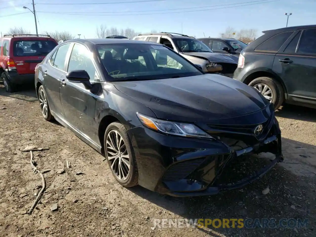 1 Photograph of a damaged car 4T1J11AK0LU876633 TOYOTA CAMRY 2020